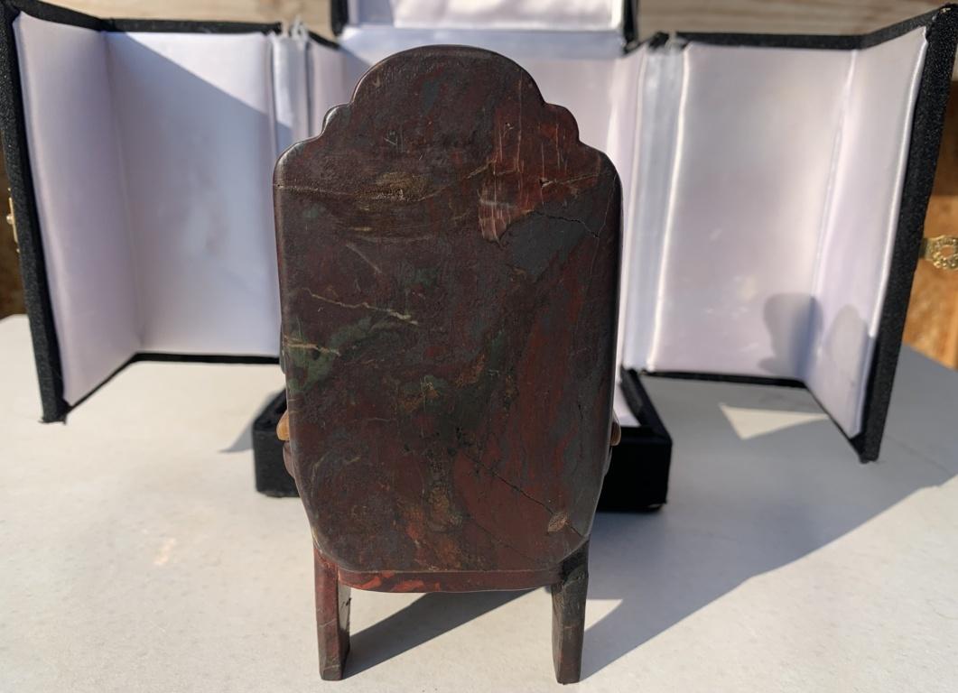 Fabergè follower - 19th/20th century Russian marble precious stone sculpture For Sale 9