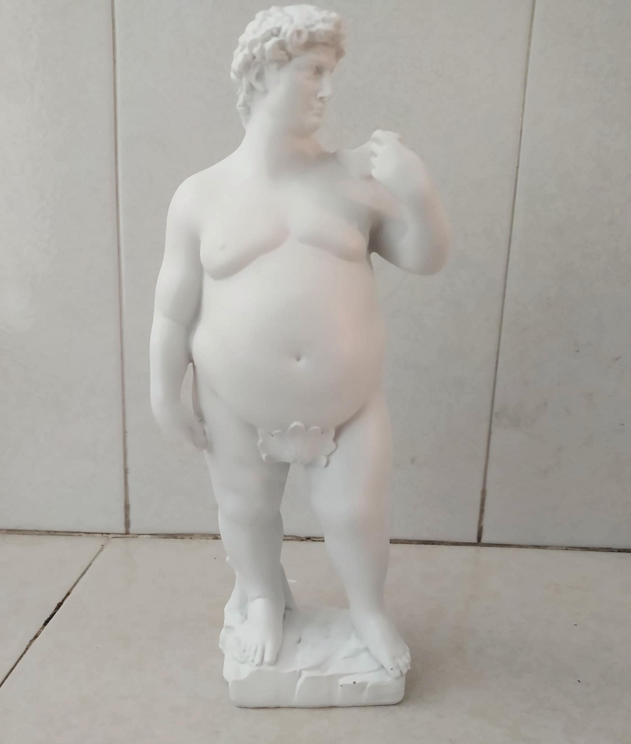 FAT DAVID - Sculpture by Unknown