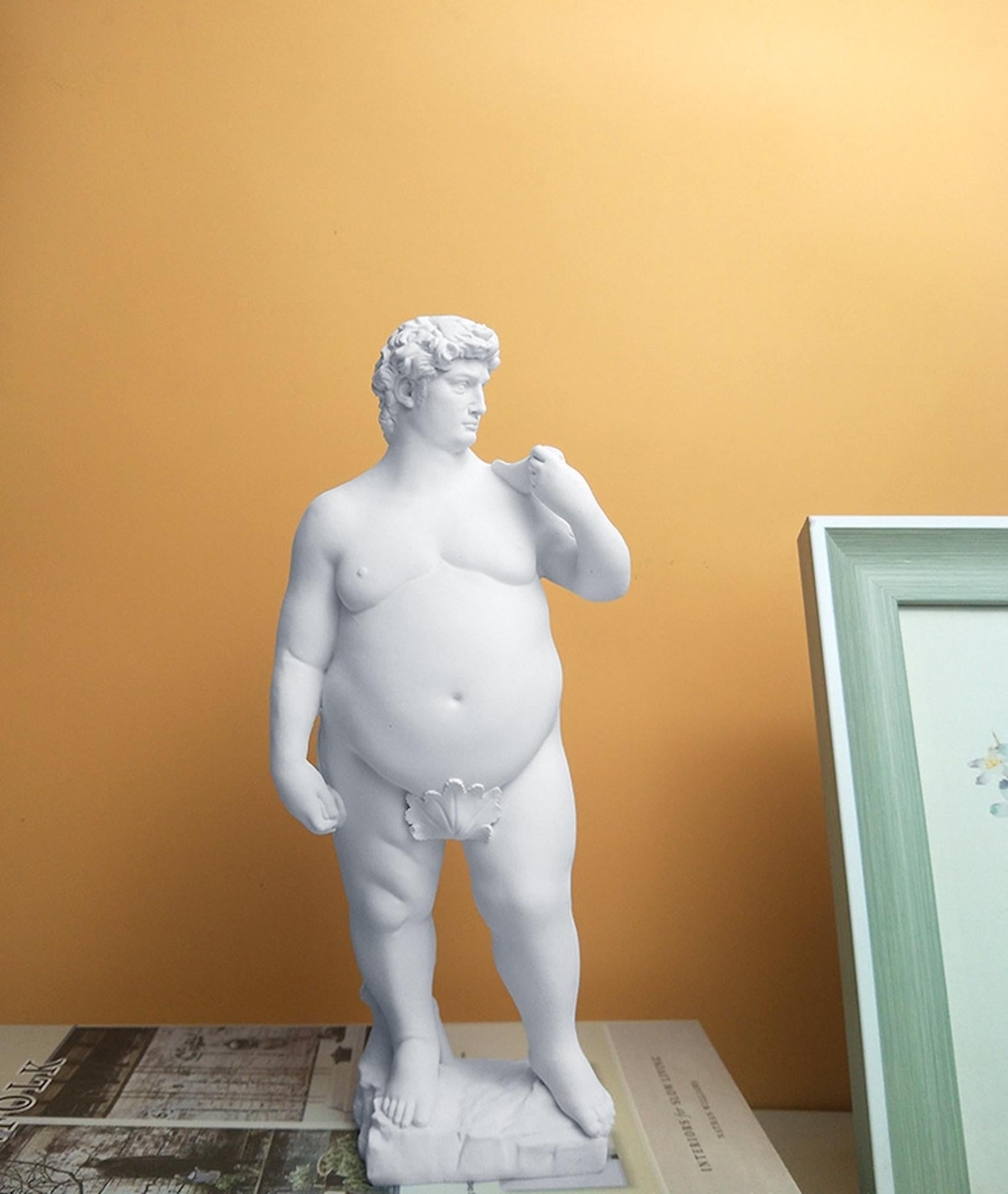 Unknown Figurative Sculpture - FAT DAVID