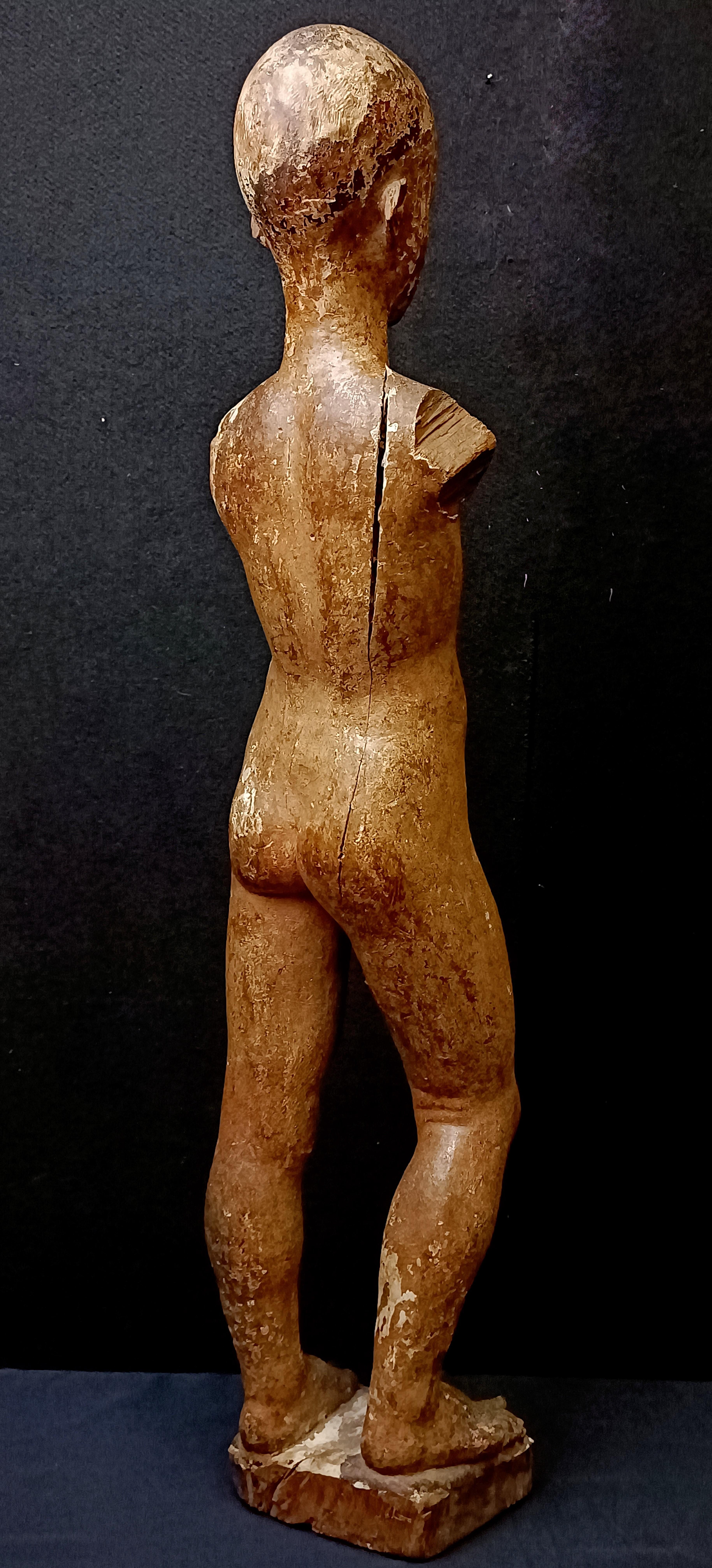 FIGURA D’INFANTE – Scultura  lignea - Sculpture di Unknown