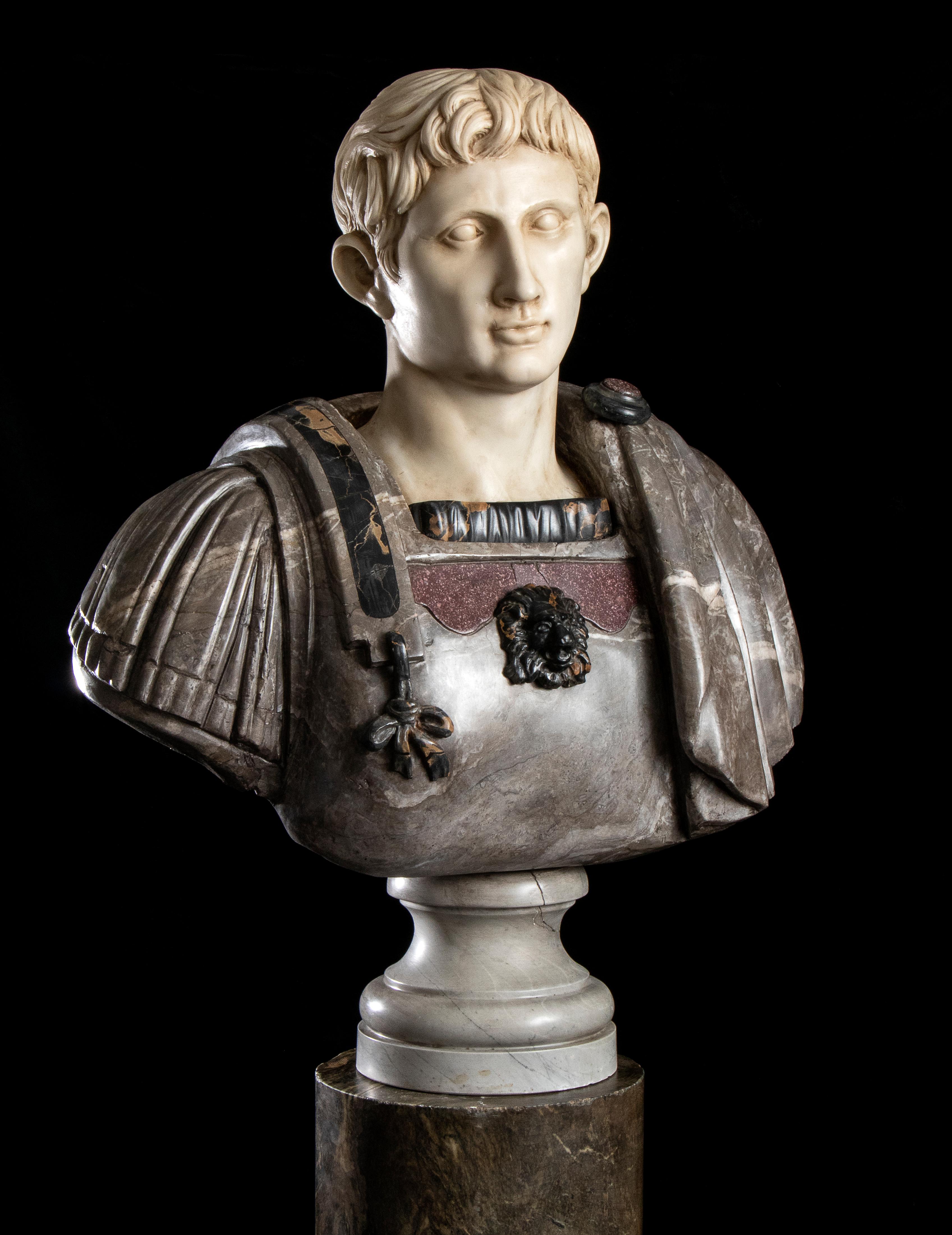 famous roman busts