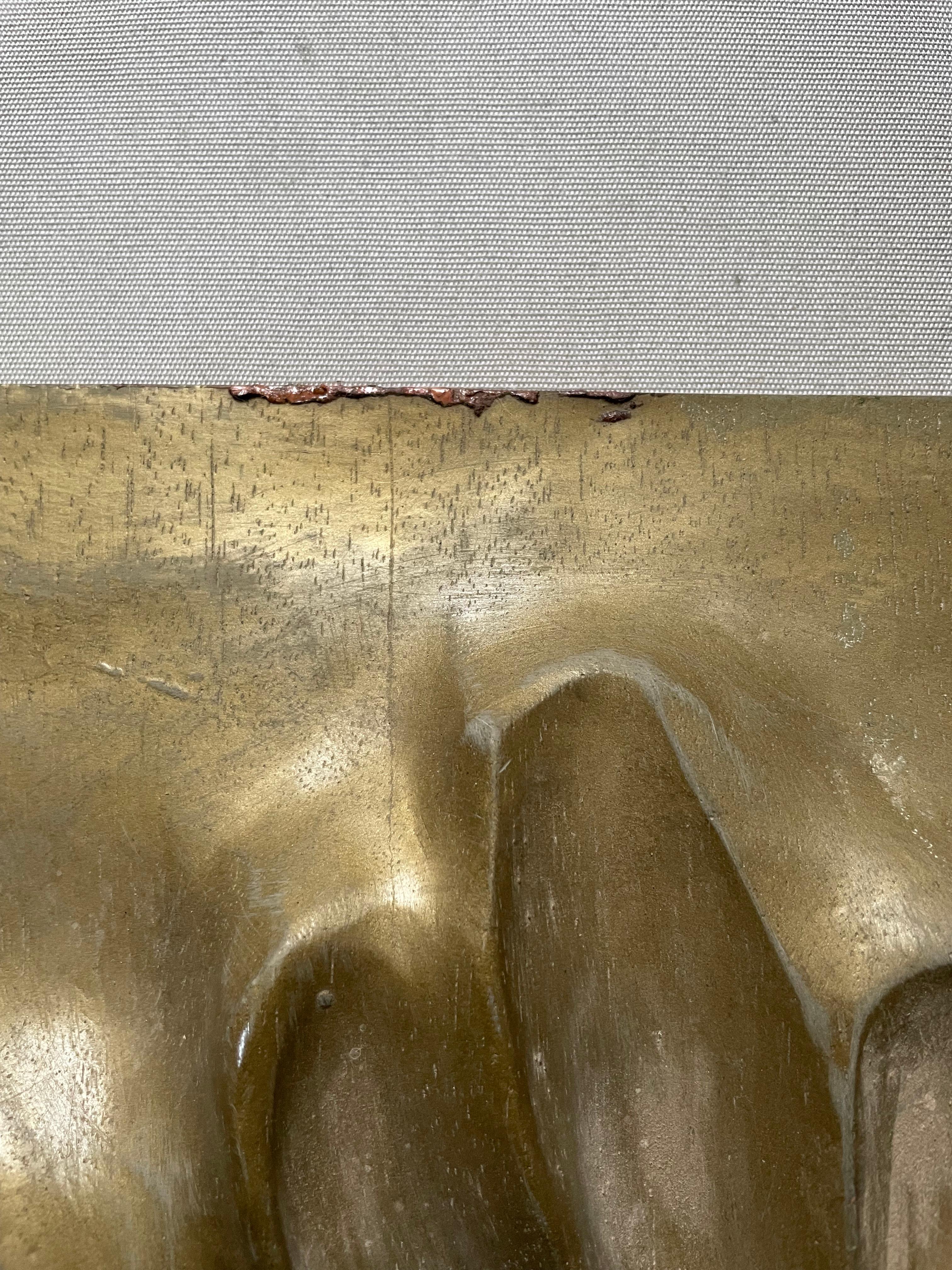 Fogliame, Scultura da parete, Fibra di vetro dipinta 6