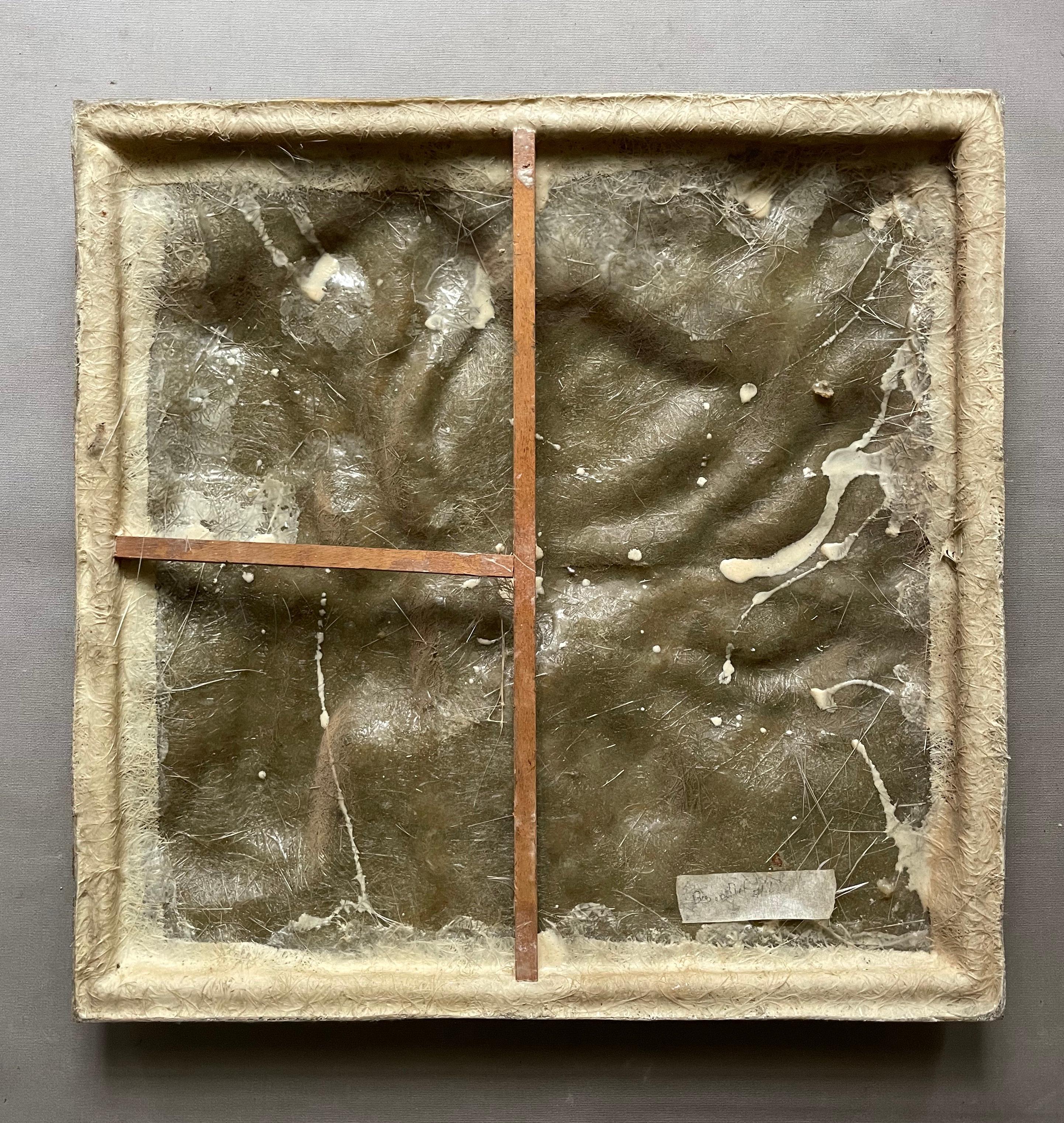 Fogliame, Scultura da parete, Fibra di vetro dipinta 7