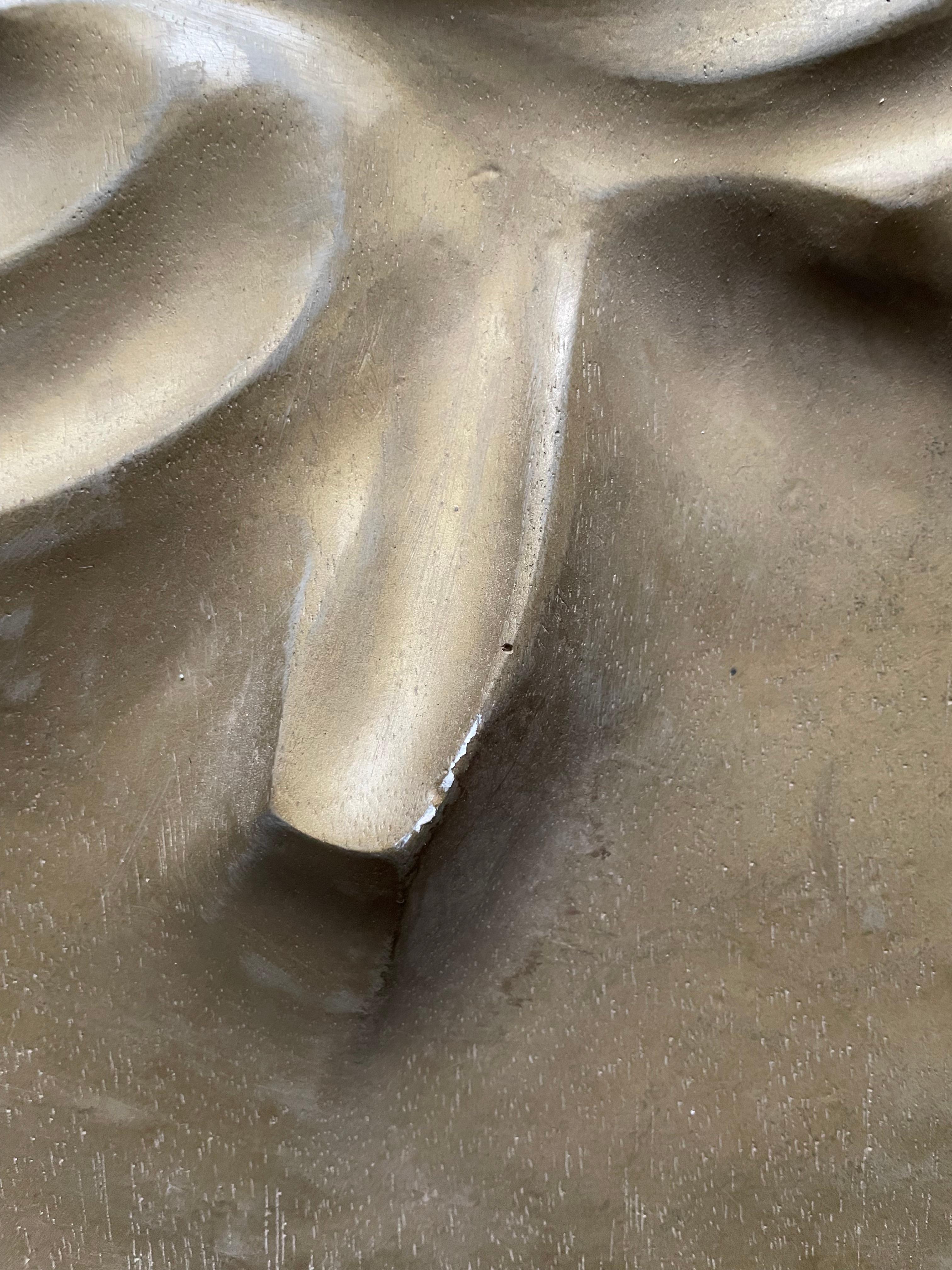 Fogliame, Scultura da parete, Fibra di vetro dipinta 4