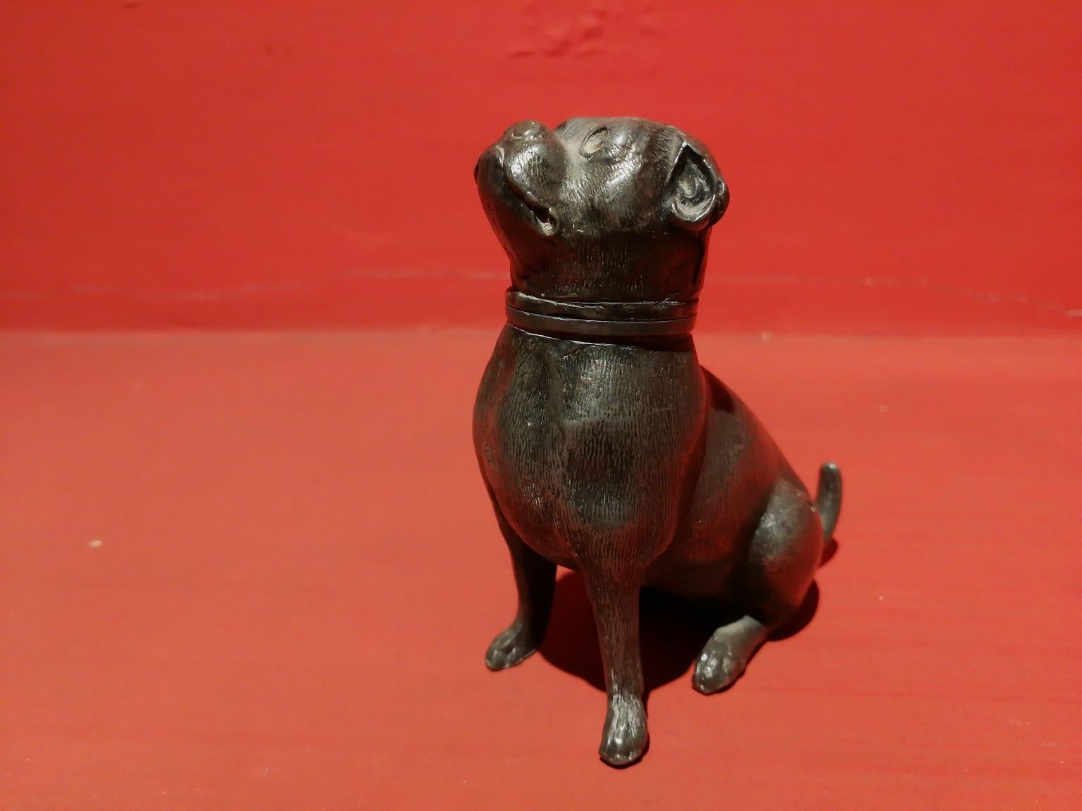 Four Animal Figurative Statues 19-20 century various metal medium - Sculpture by Unknown