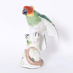 Loro alemán de porcelana