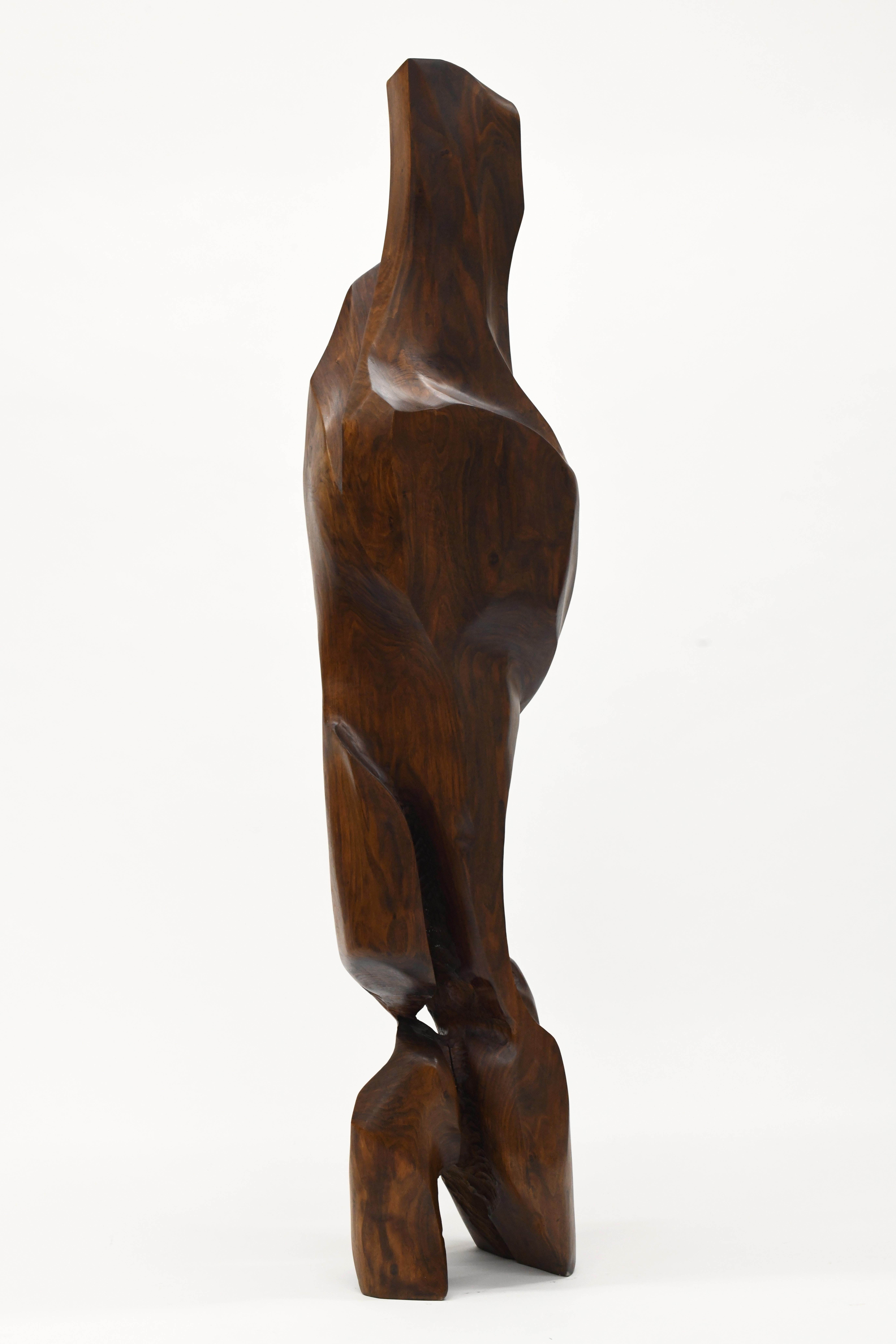 Large Abstract Wood Sculpture, 1986 5