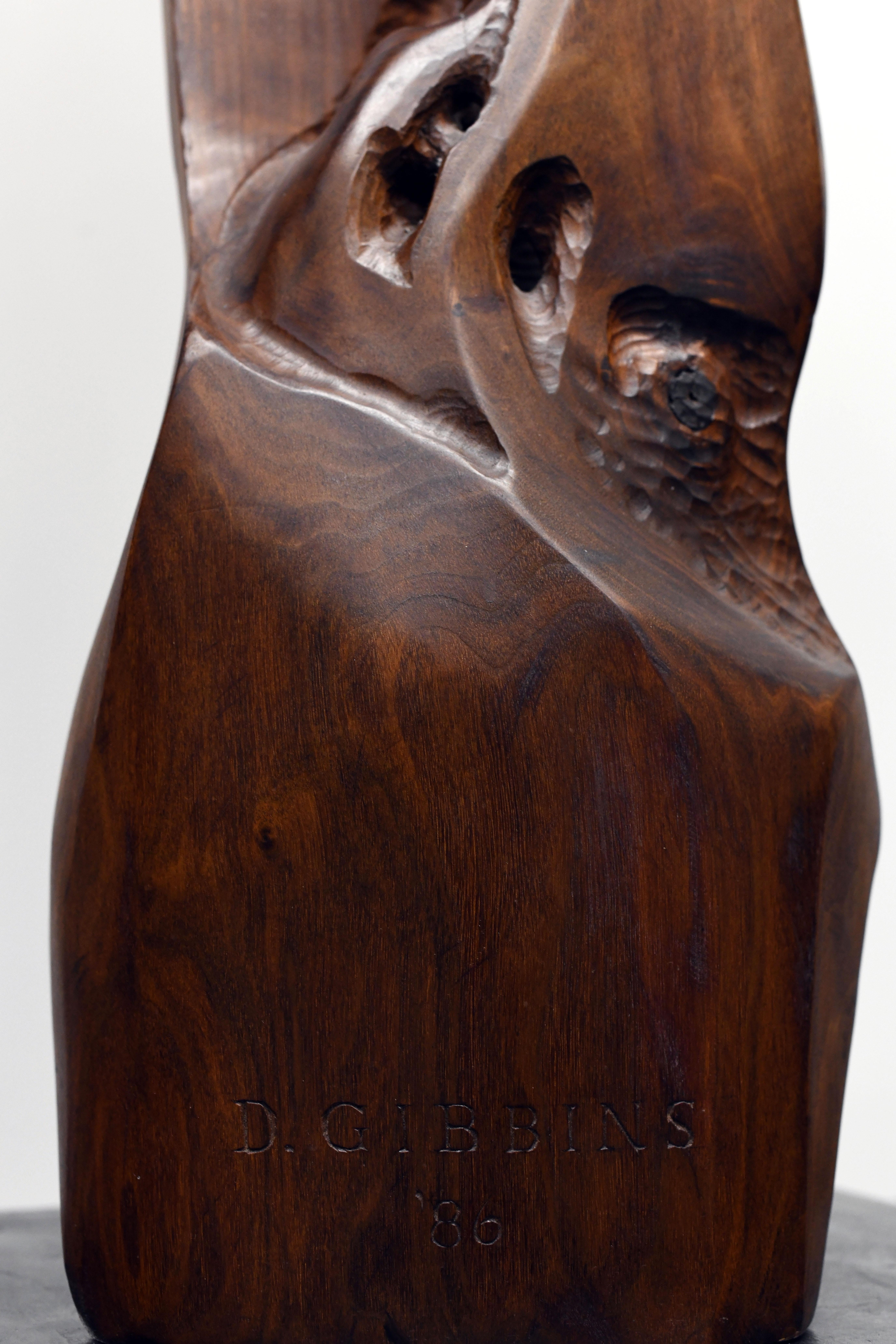 Large Abstract Wood Sculpture, 1986 2