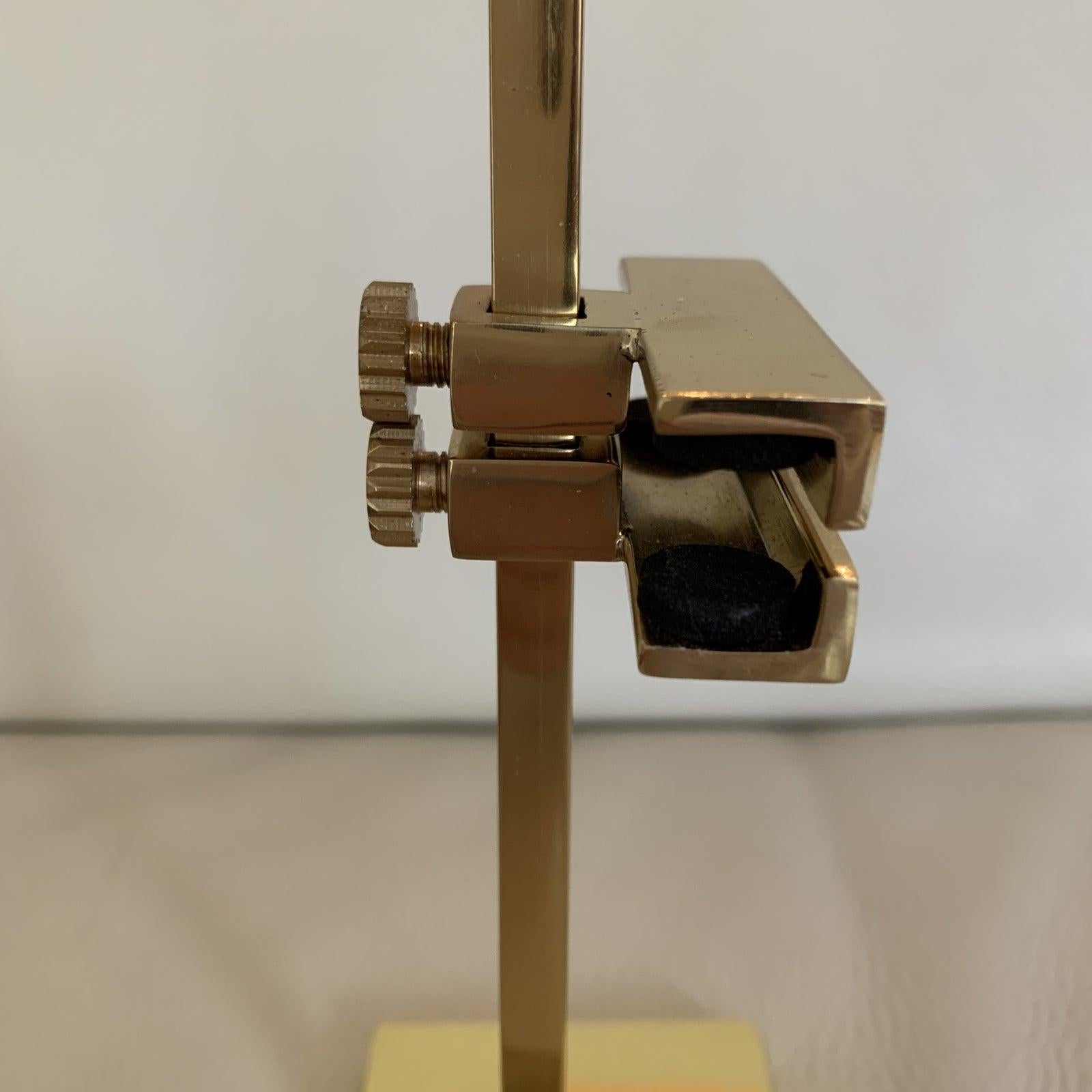 Gold Brass Adjustable Art Easel 2