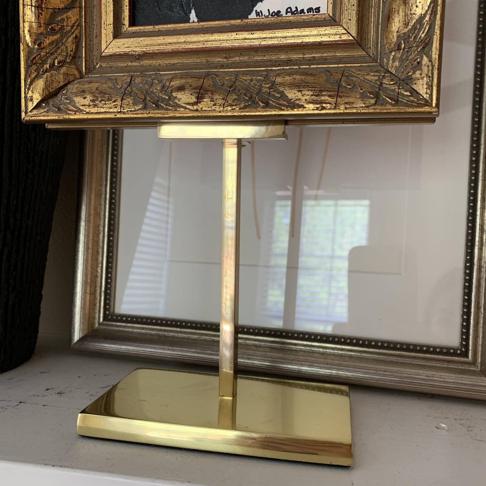 Gold Brass Adjustable Art Easel 5