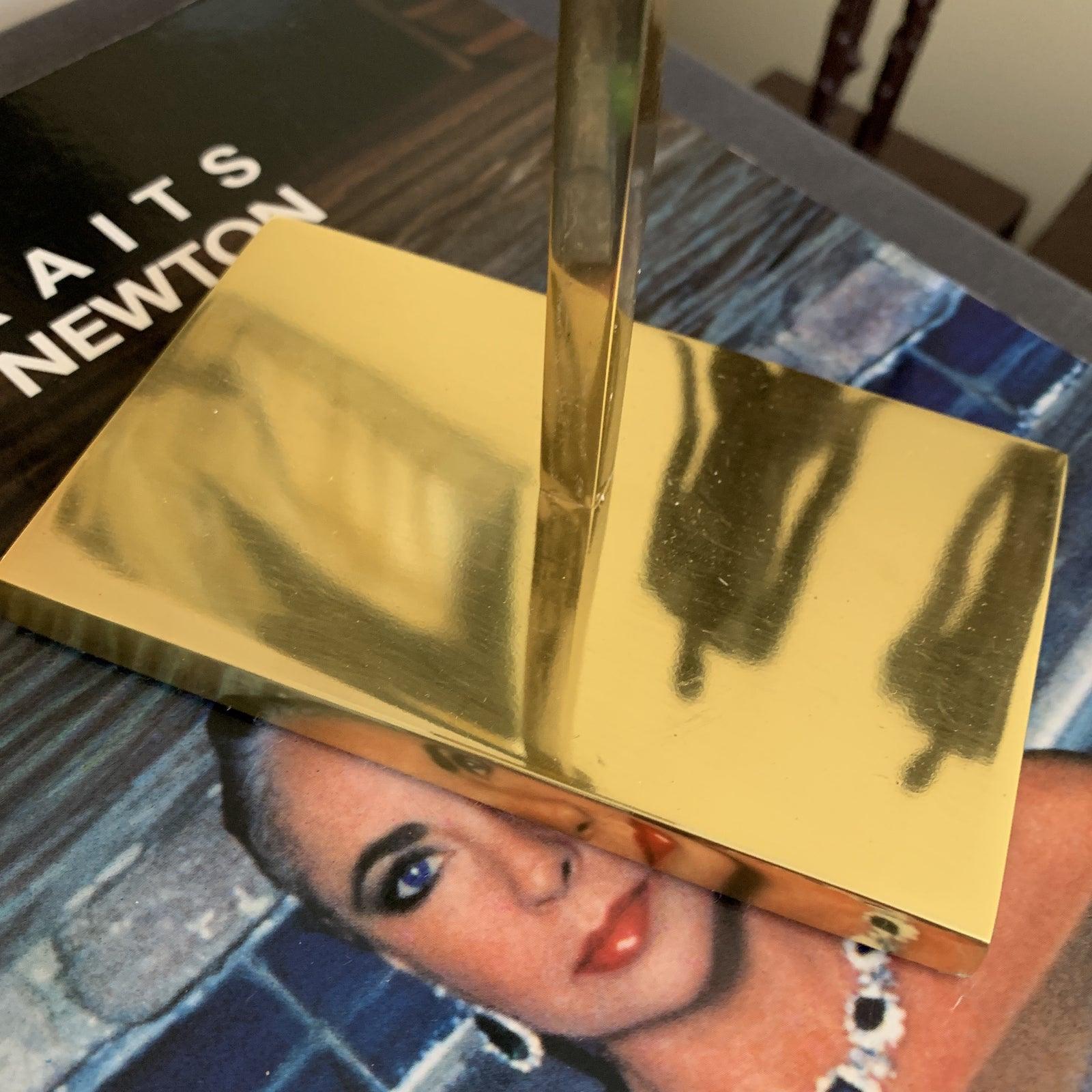 Gold Brass Adjustable Art Easel 6