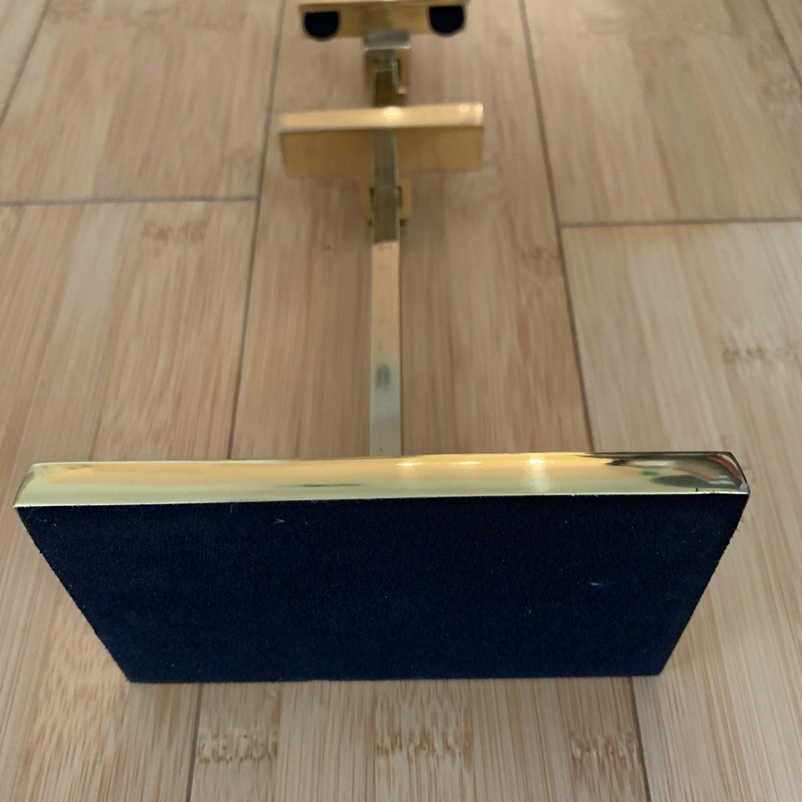 Gold Brass Adjustable Art Easel 1