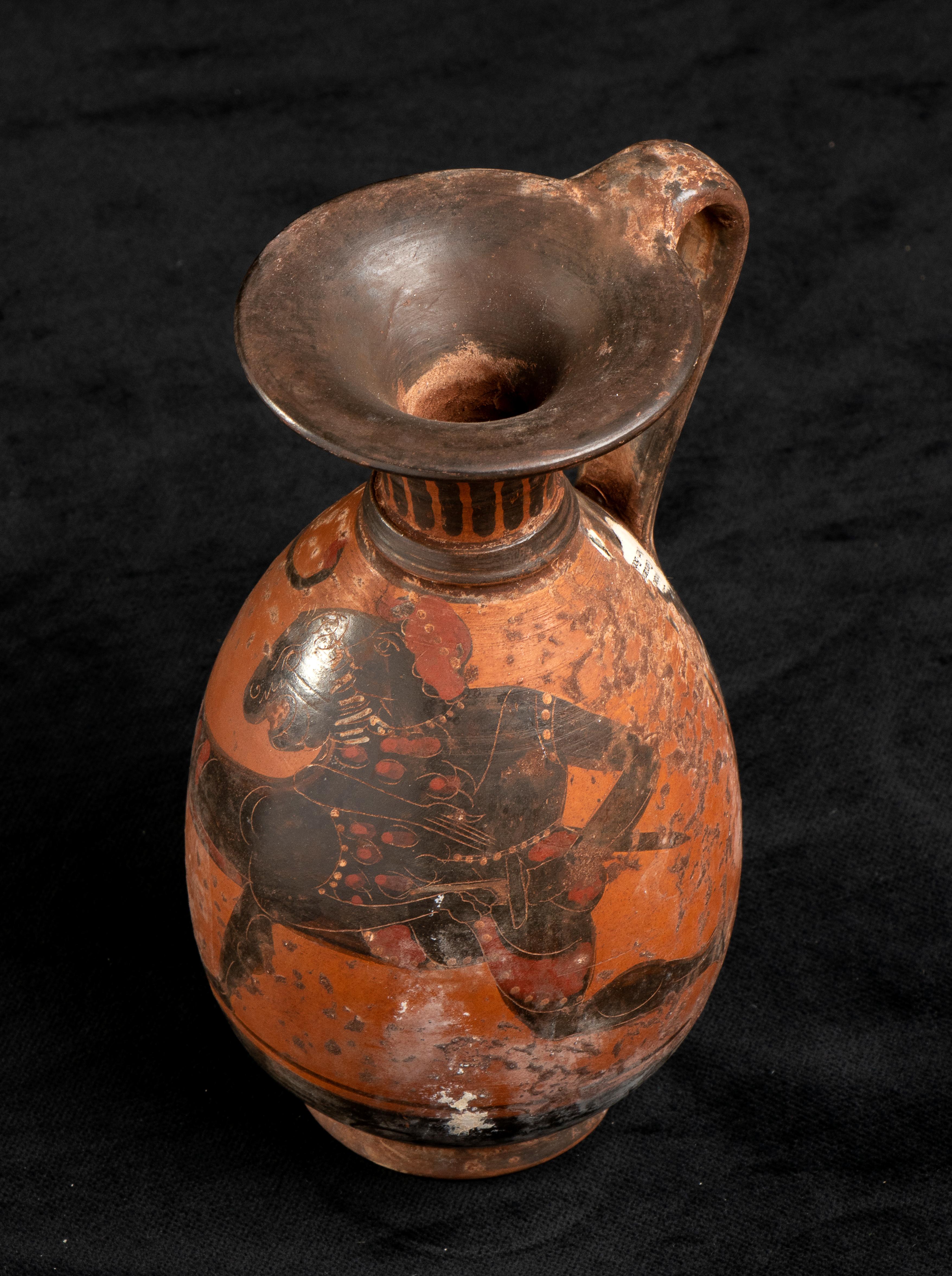 ancient greek wine jug