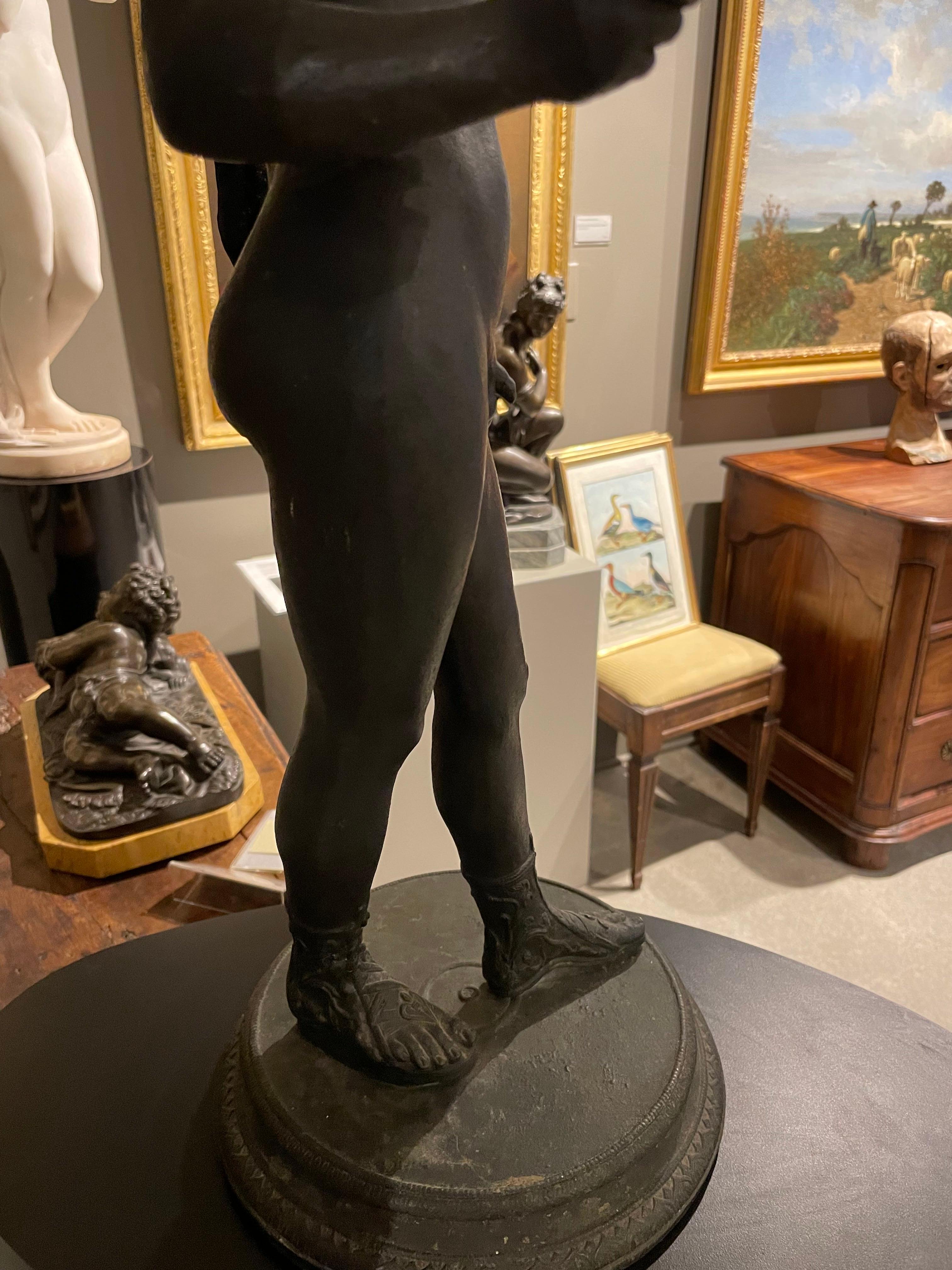 Grand Tour Bronzeskulptur des Dionysos, Italienische Schule des 19. Jahrhunderts im Angebot 7