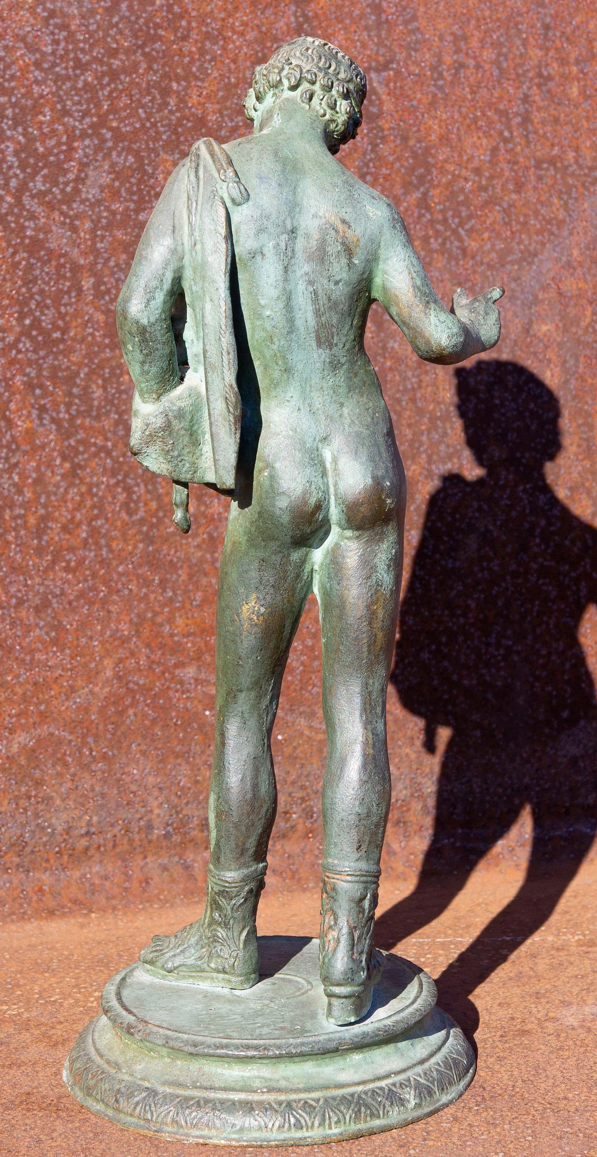 Grand Tour Bronze Sculpture of Narcissus 1