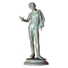 Sculpture en bronze Grand Tour de Narcisse de Narcisse