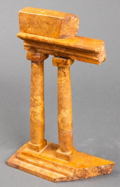 Grand Tour Marble Model of Temple ruins