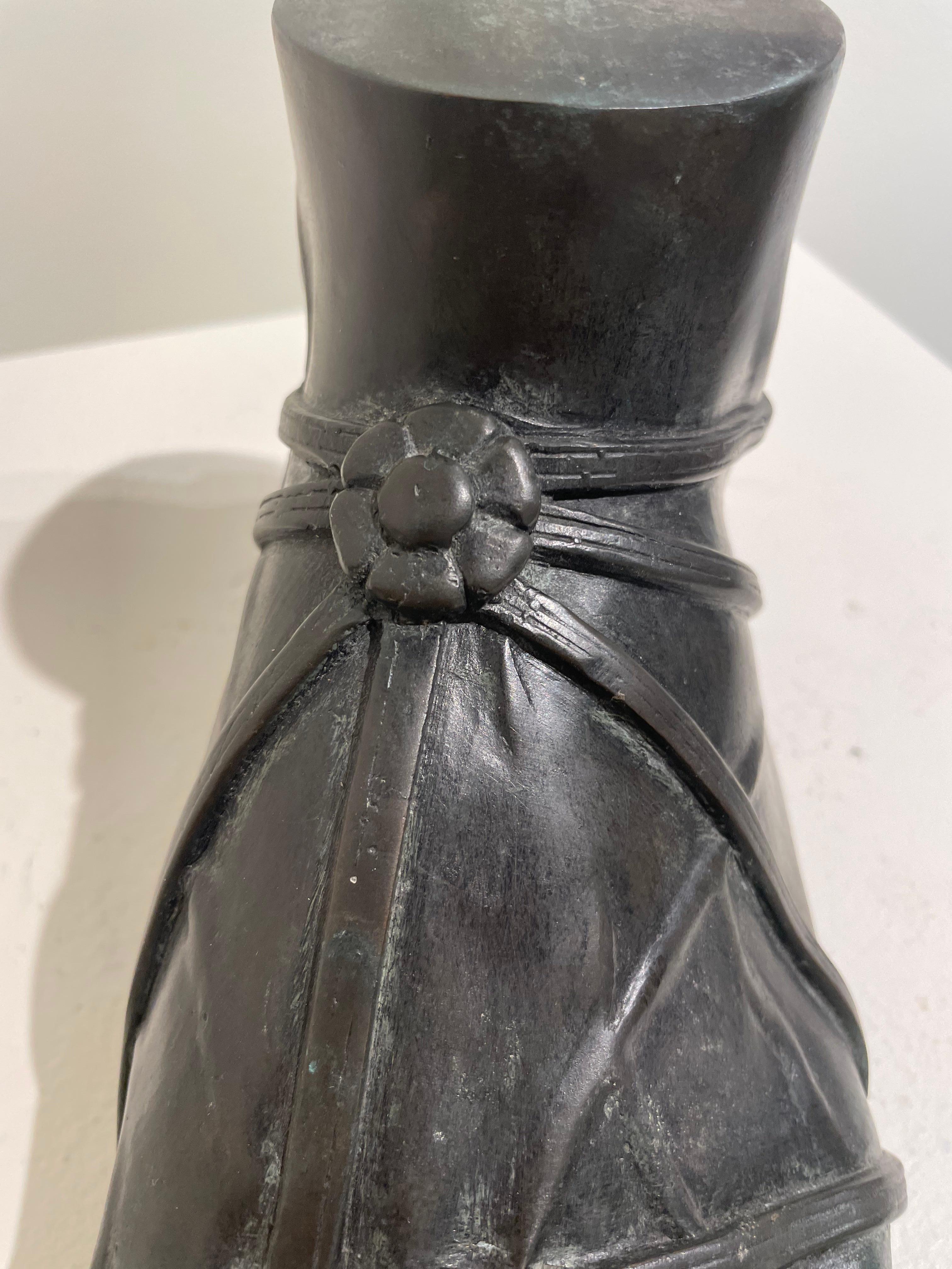 Grand Tour Sandaled Foot of an Antiquity, 19th Century Italian For Sale 7