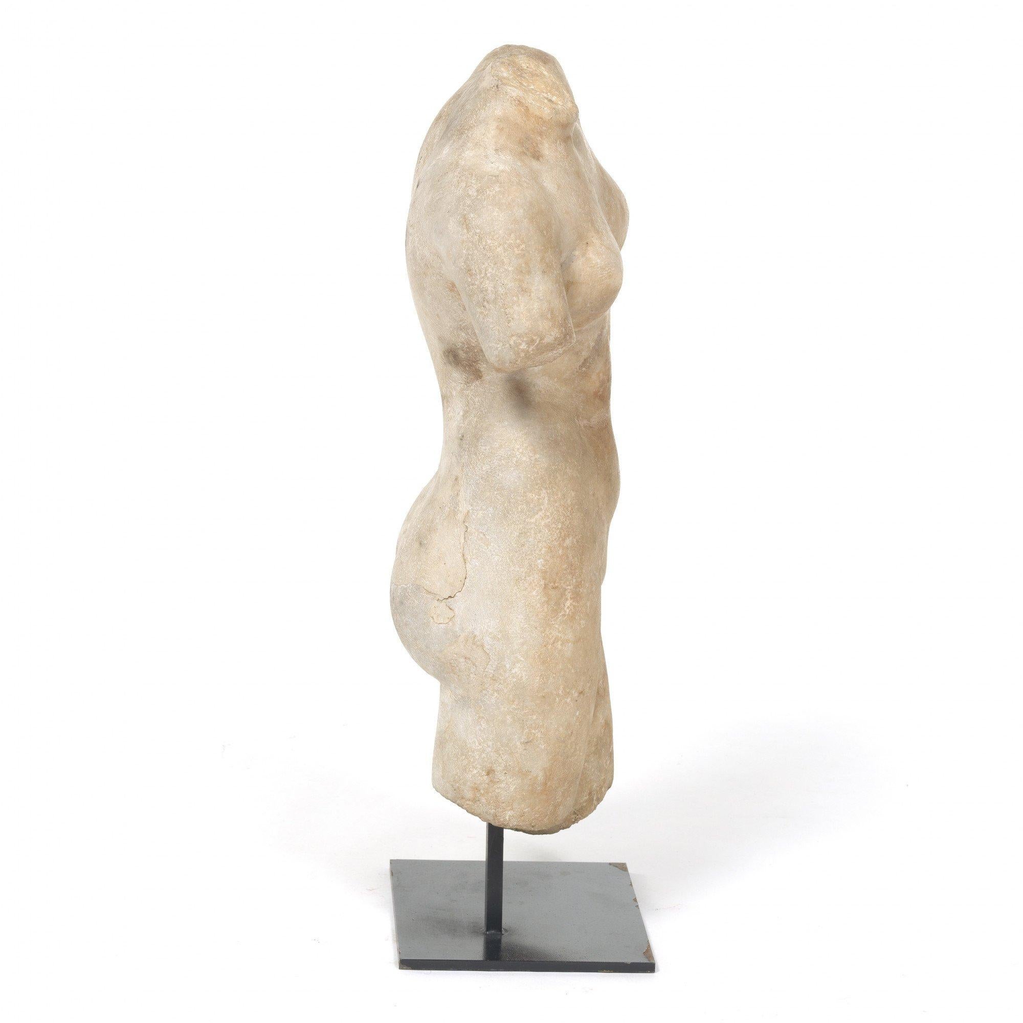 Grand Tour Torso of Aphrodite/Venus After the Antiquity, 19th Century For Sale 8