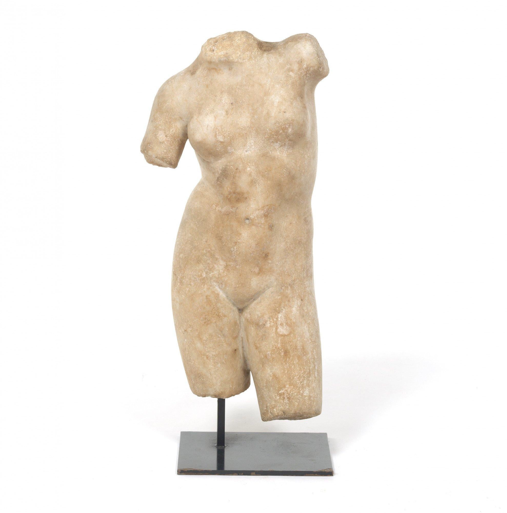 Grand Tour Torso of Aphrodite/Venus After the Antiquity, 19th Century For Sale 9
