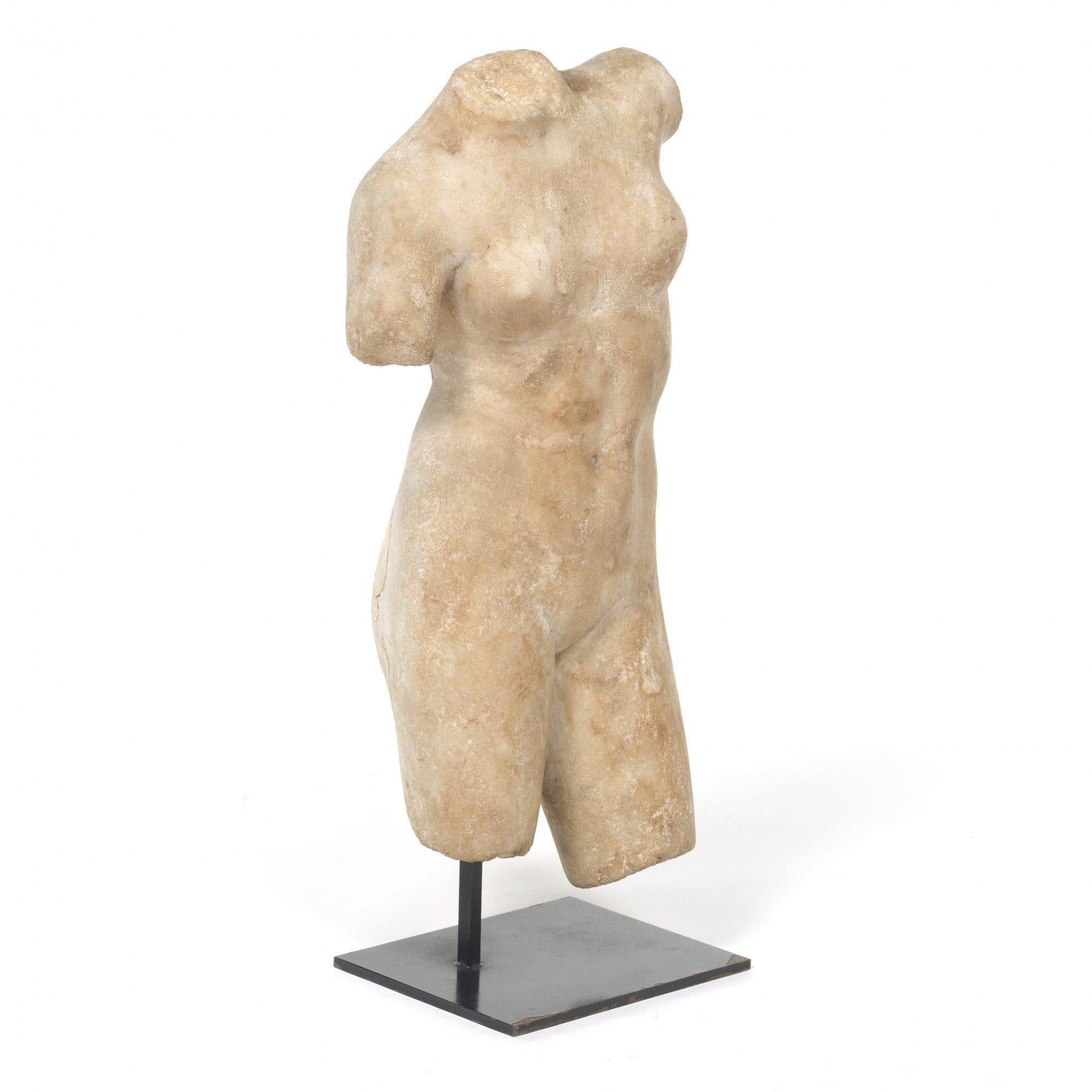 Grand Tour Torso of Aphrodite/Venus After the Antiquity, 19th Century For Sale 10