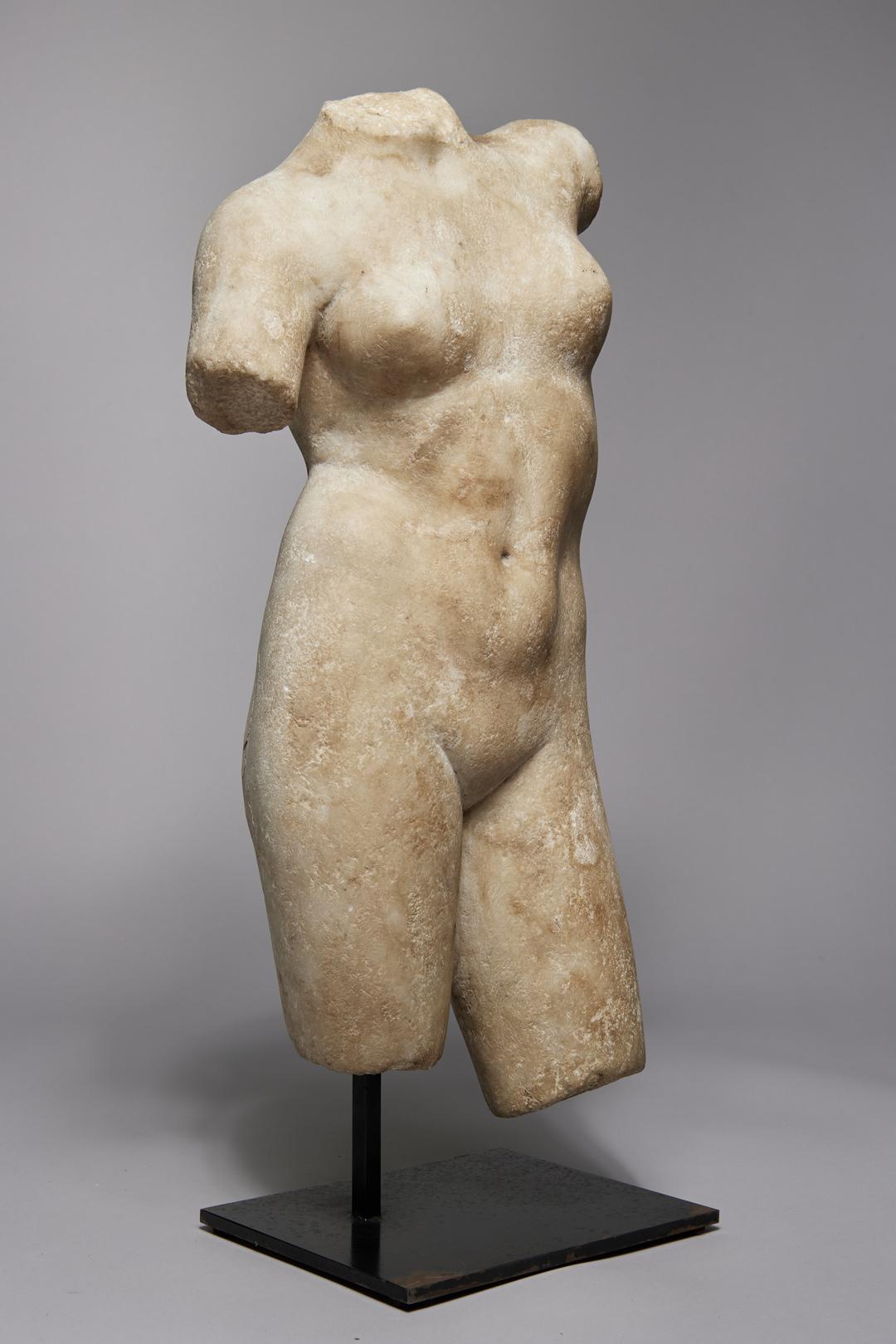 Grand Tour Torso of Aphrodite/Venus After the Antiquity, 19th Century For Sale 1