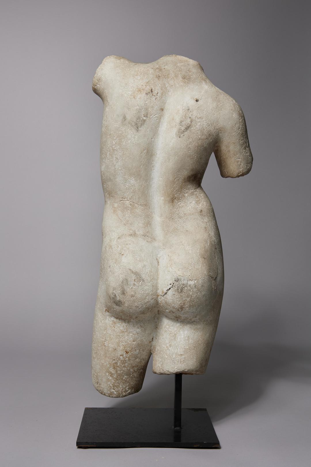 Grand Tour Torso of Aphrodite/Venus After the Antiquity, 19th Century For Sale 2