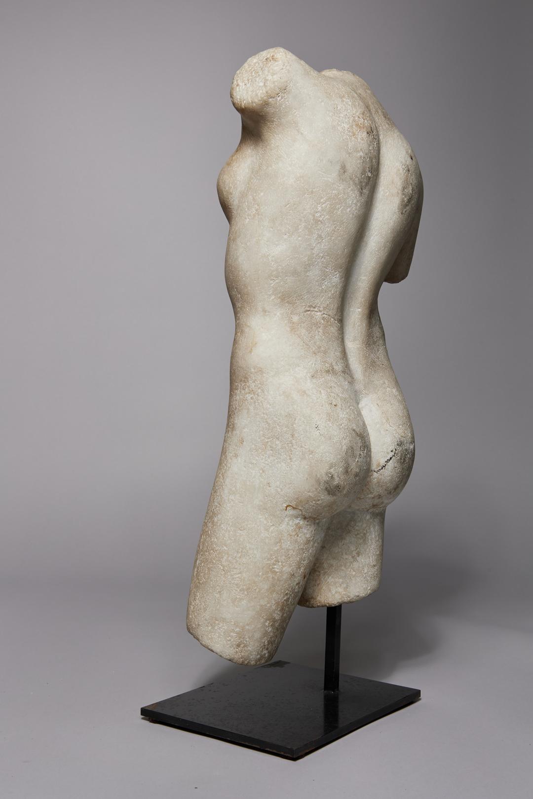 Grand Tour Torso of Aphrodite/Venus After the Antiquity, 19th Century For Sale 3