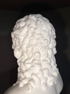 Grand buste en marbre d'Eros de Centocelle Atelier romain 19e siècle