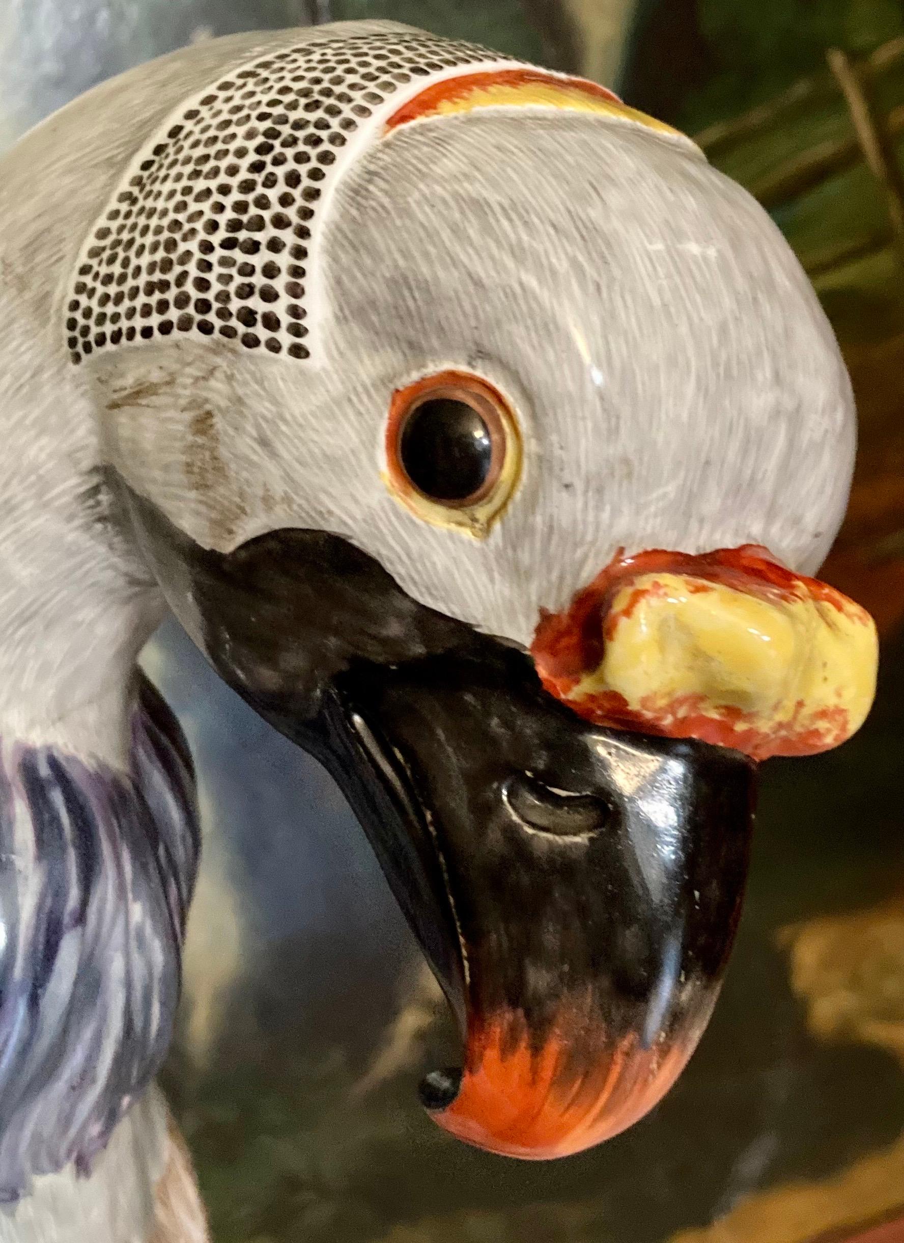 Kaendler, Great King Vulture, Model, 1734, Porcelain, Meissen, Animal - Sculpture by Unknown