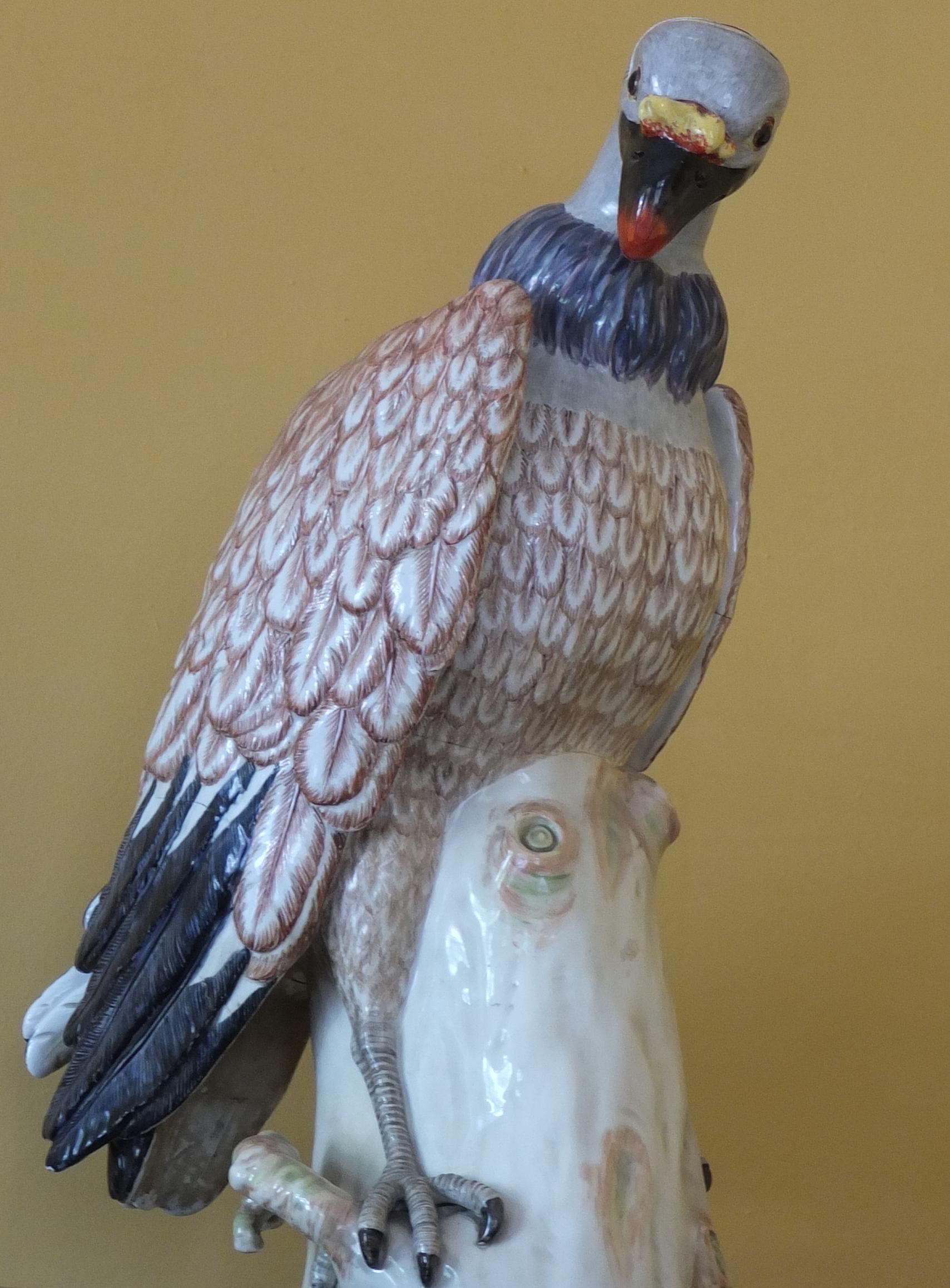 Kaendler, Great King Vulture, Model, 1734, Porcelain, Meissen, Animal