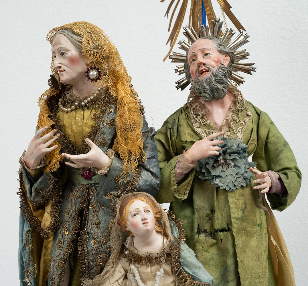 Groupe de sculptures anciennes 19ème siècle en vente 1