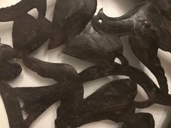 haitian oil drum cutout wallhanging