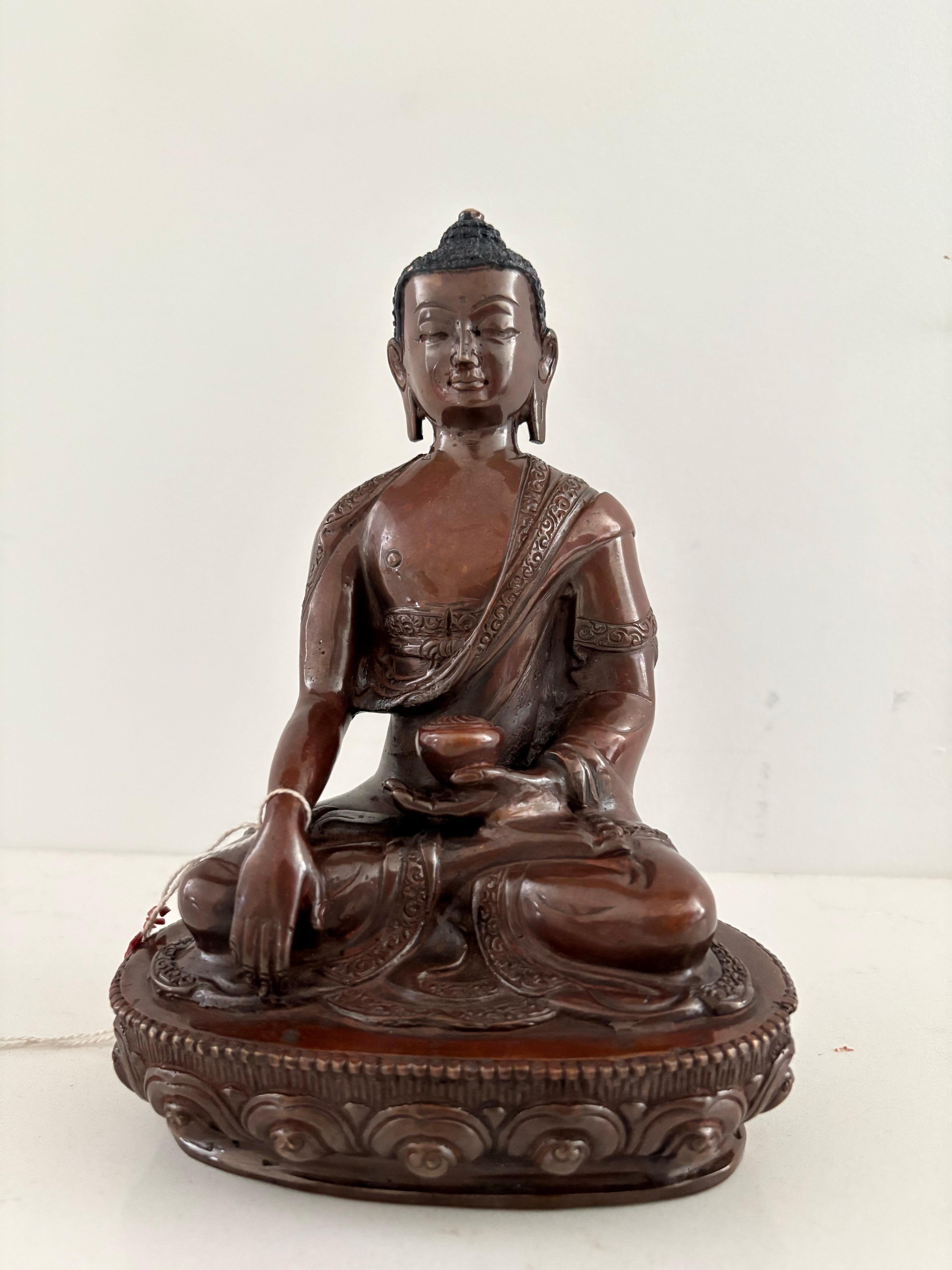 Handcrafted Buddha Statue by Lost Wax Process