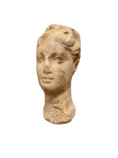 hellenistic Arsinoe II marble head