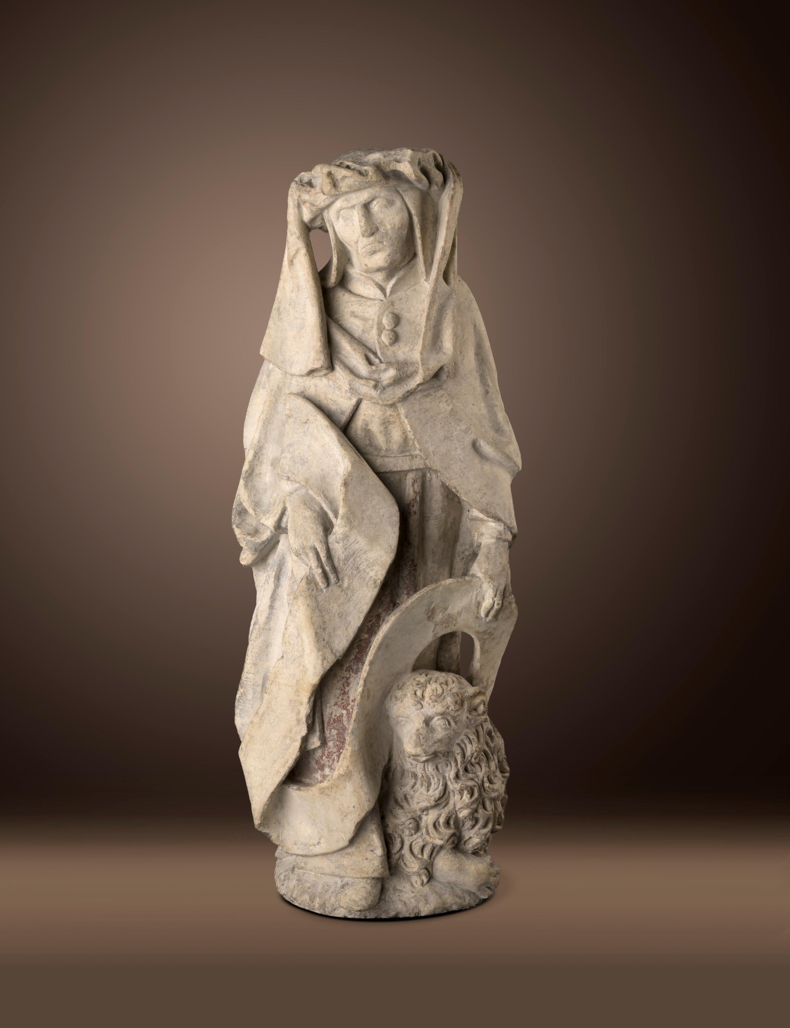 Hl. Hieronymus - Sculpture by Unknown