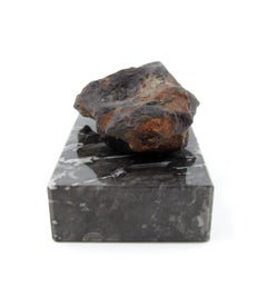 Meteorite Twannberg 128 gramms Swiss Hexahedrite Iron Shaped by Nature TW 1253