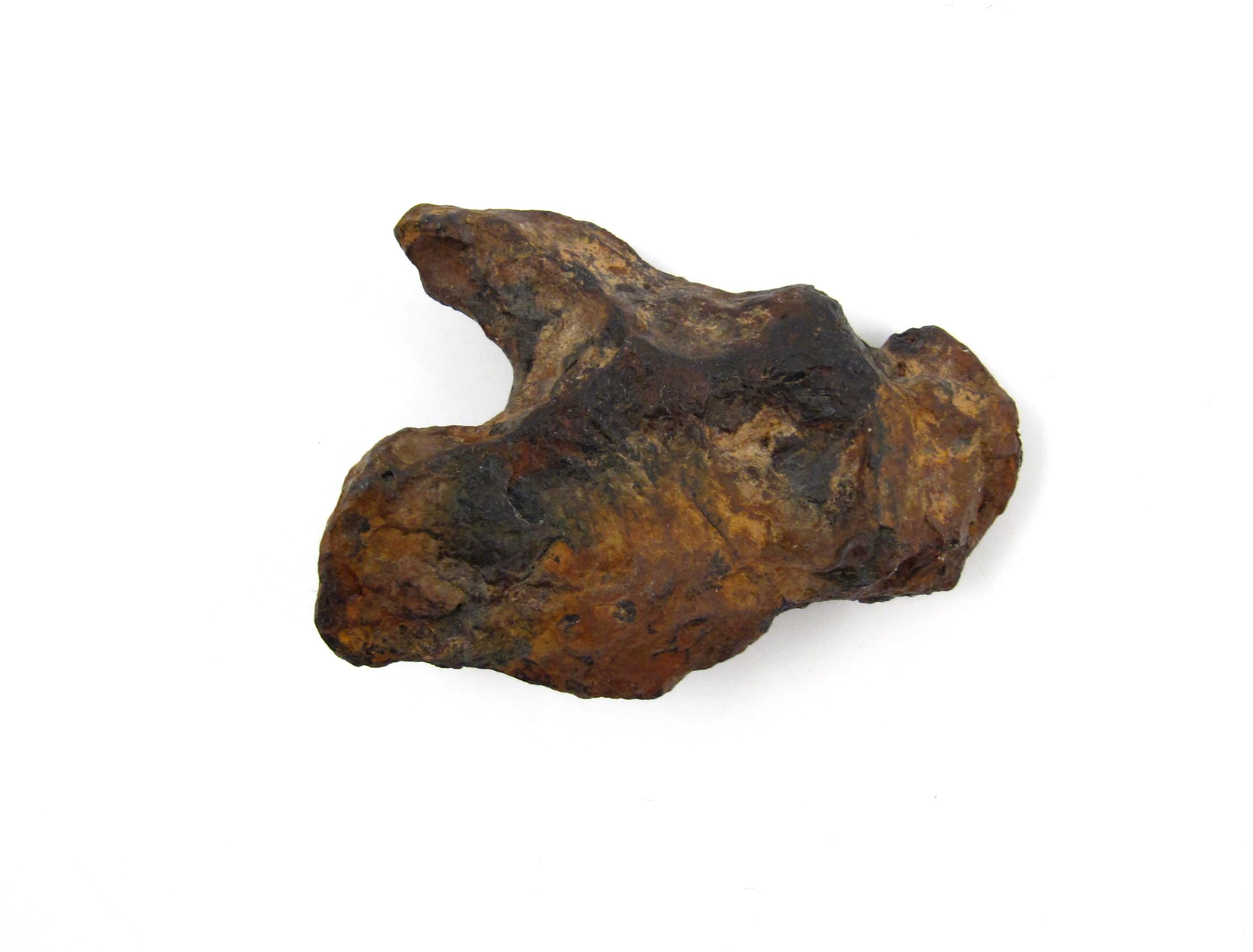 Meteorite Twannberg 128 gramms Swiss Hexahedrite Iron Shaped by Nature TW 1253  For Sale 1