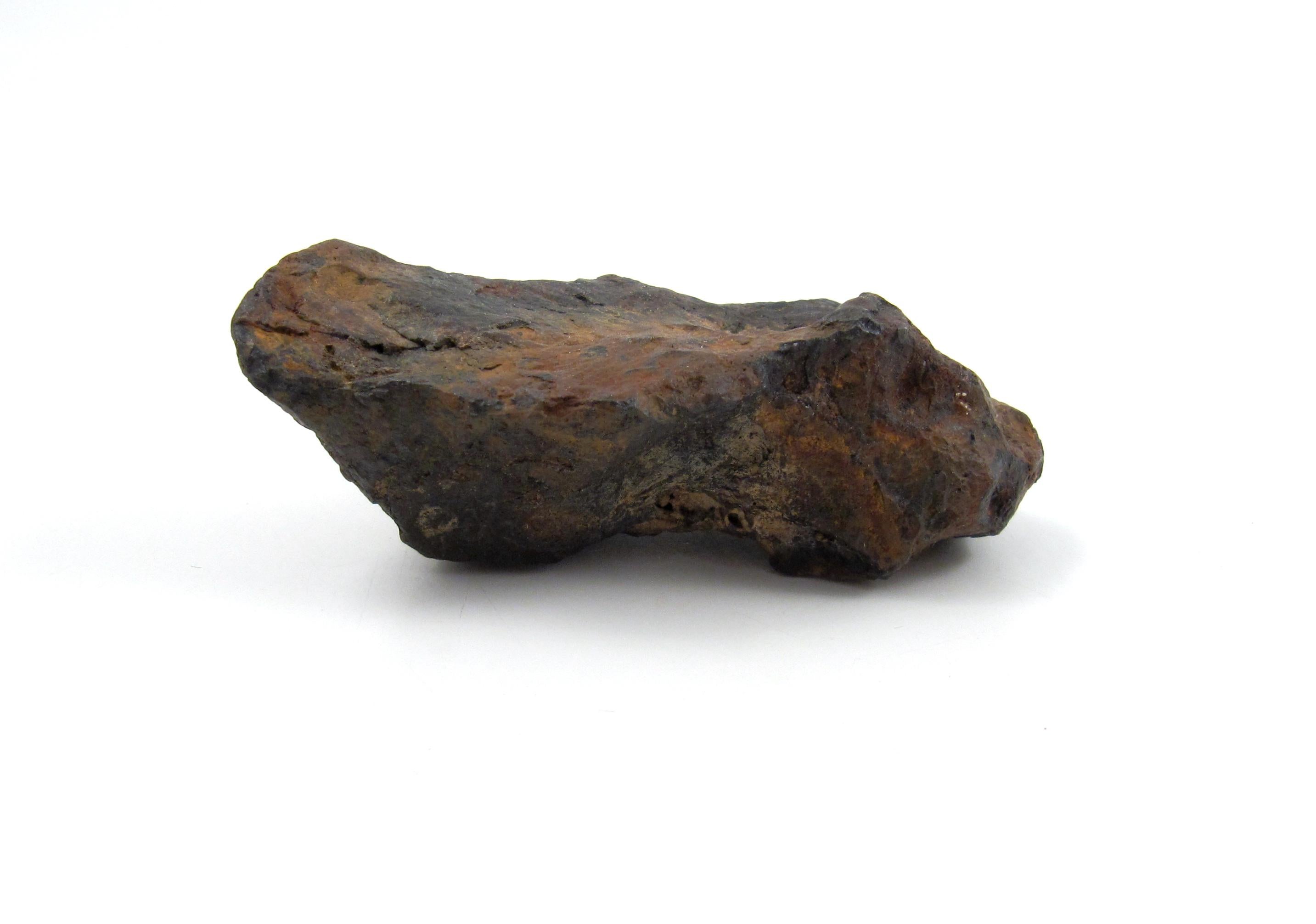 Meteorite Twannberg 128 grammes en forme de fer hexahedrite suisse façonné par la nature TW 1253  en vente 5