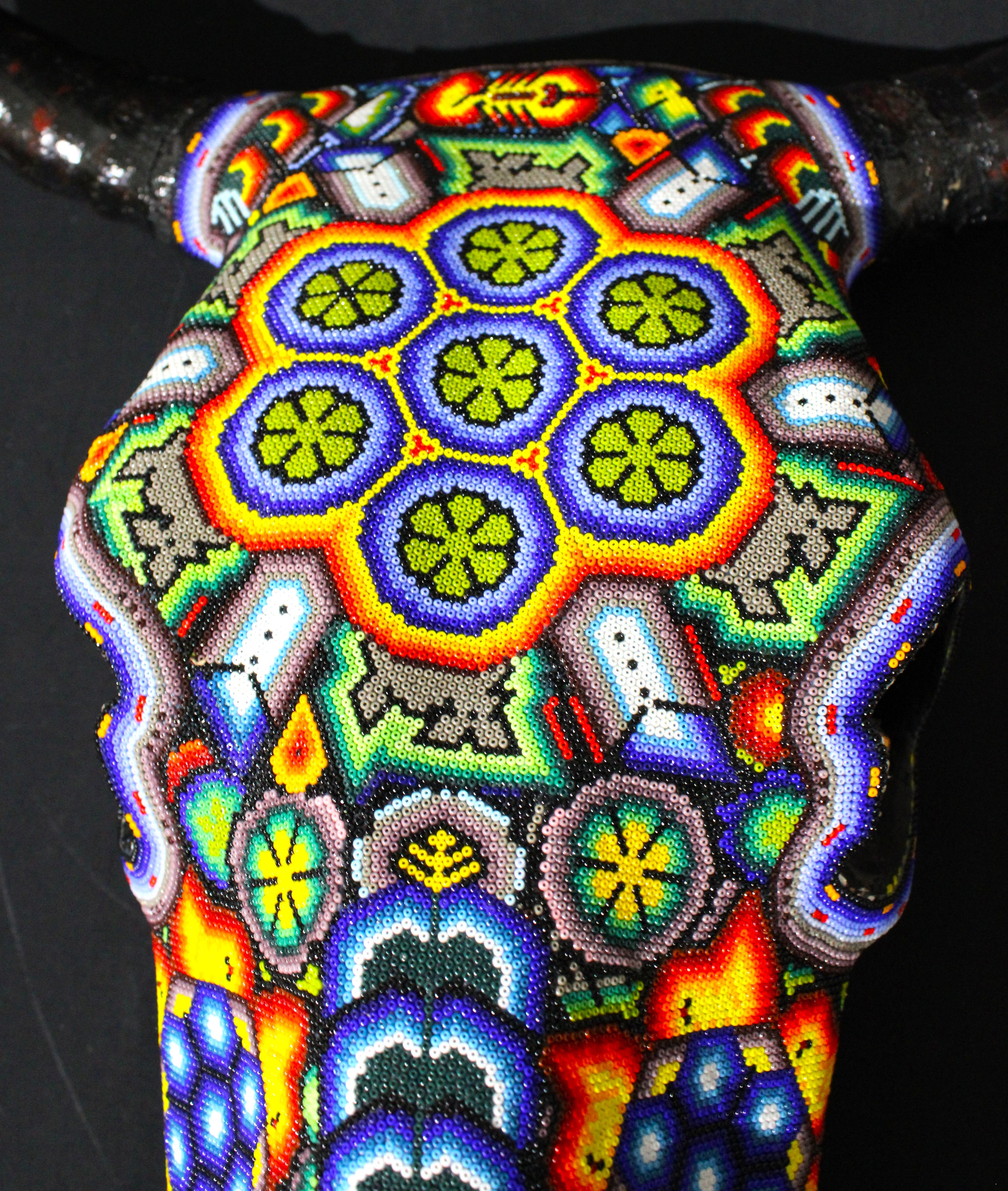 CRANIO DI TORO HUICHOL. . . . . in vendita 5