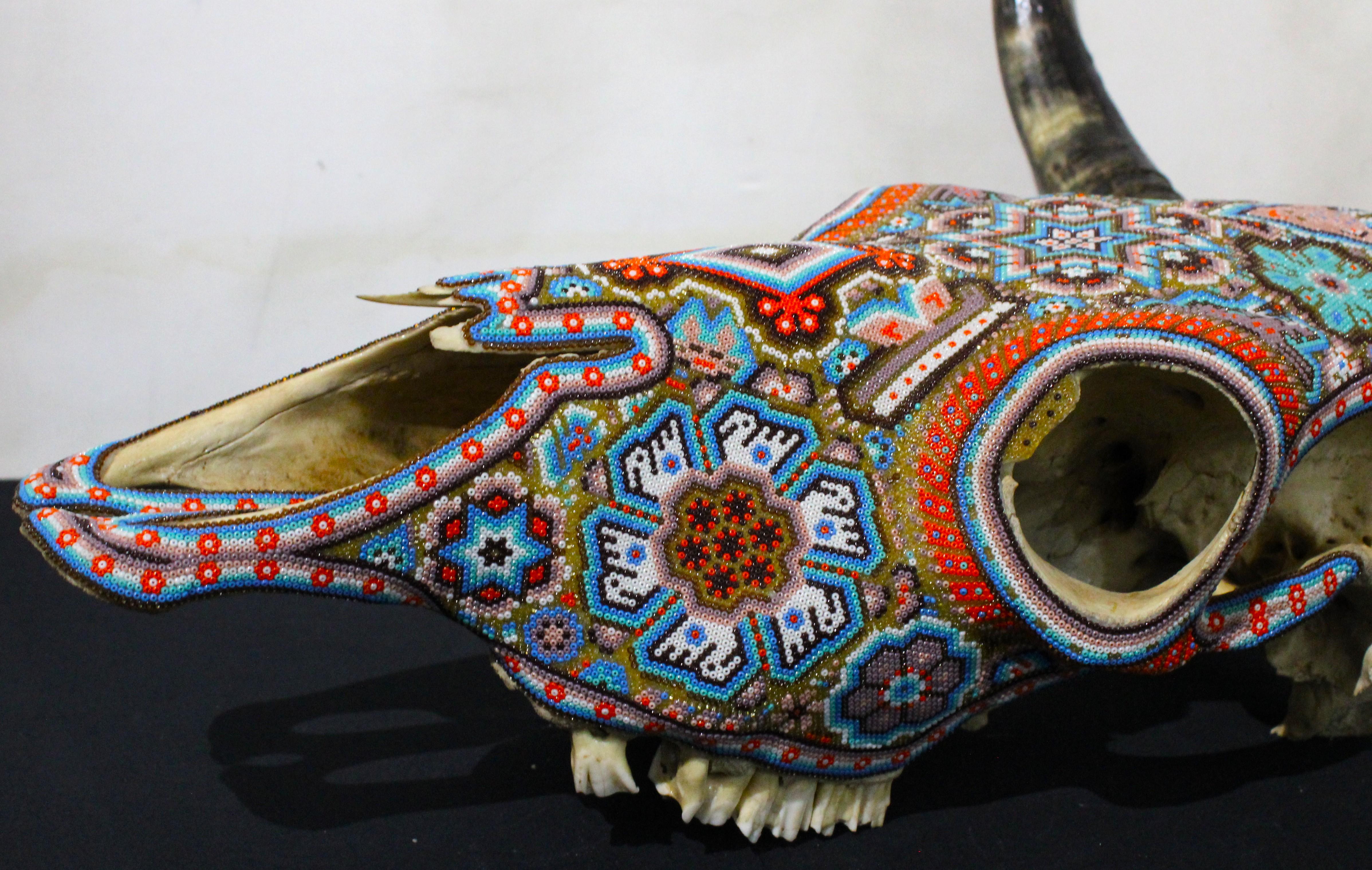 CRANIO DI TORO HUICHOL. . . . . . . in vendita 6