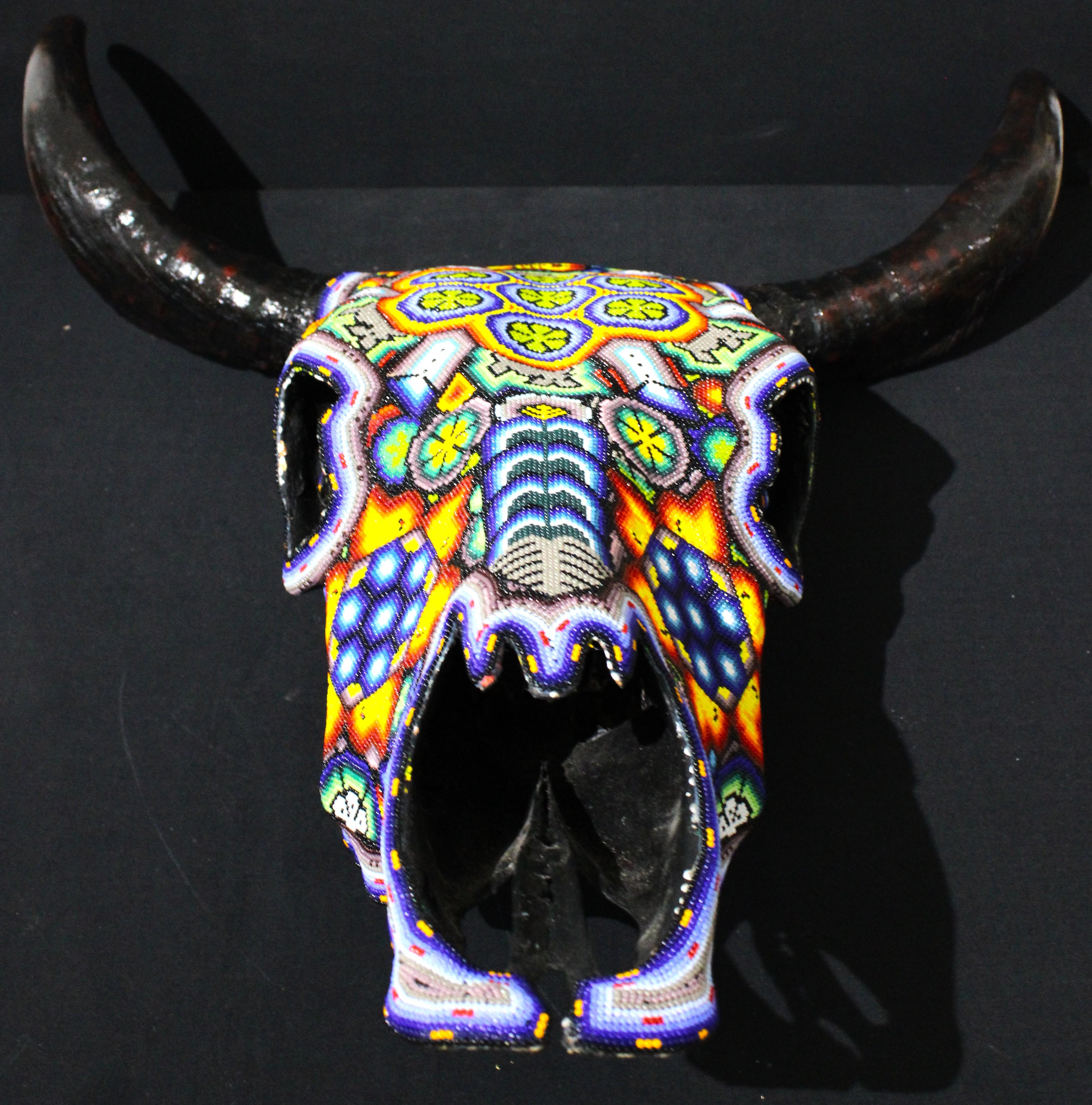 CRANIO DI TORO HUICHOL. . . . . in vendita 7