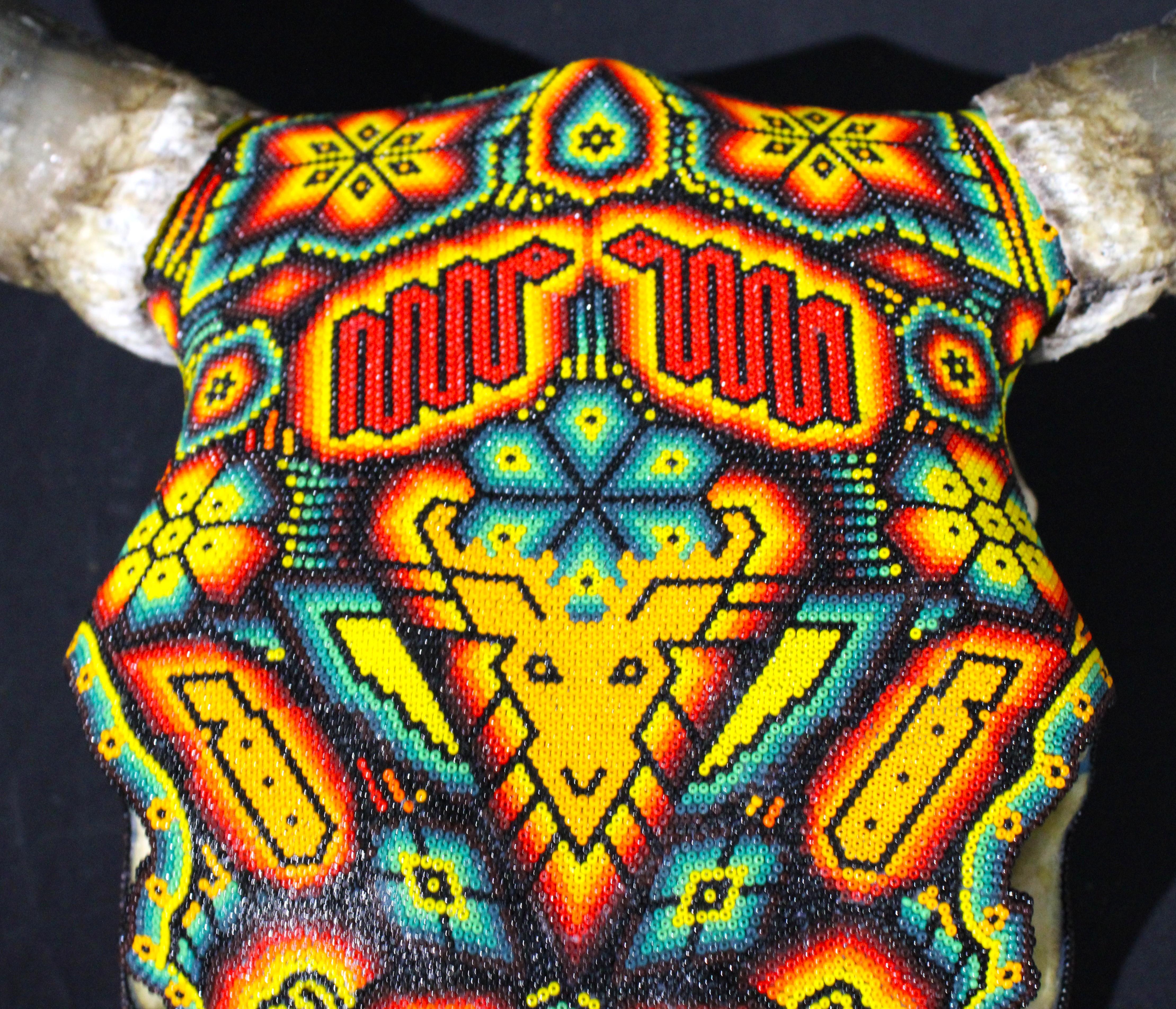 ALTERATION ART . . . is a collaboration process between Rick Wolfryd, fine artist and art dealer with over 40 years experience, and various Mexican Huichol artists and Mexican Huichol art studios that Rick has been drawn to, after 10 plus years of
