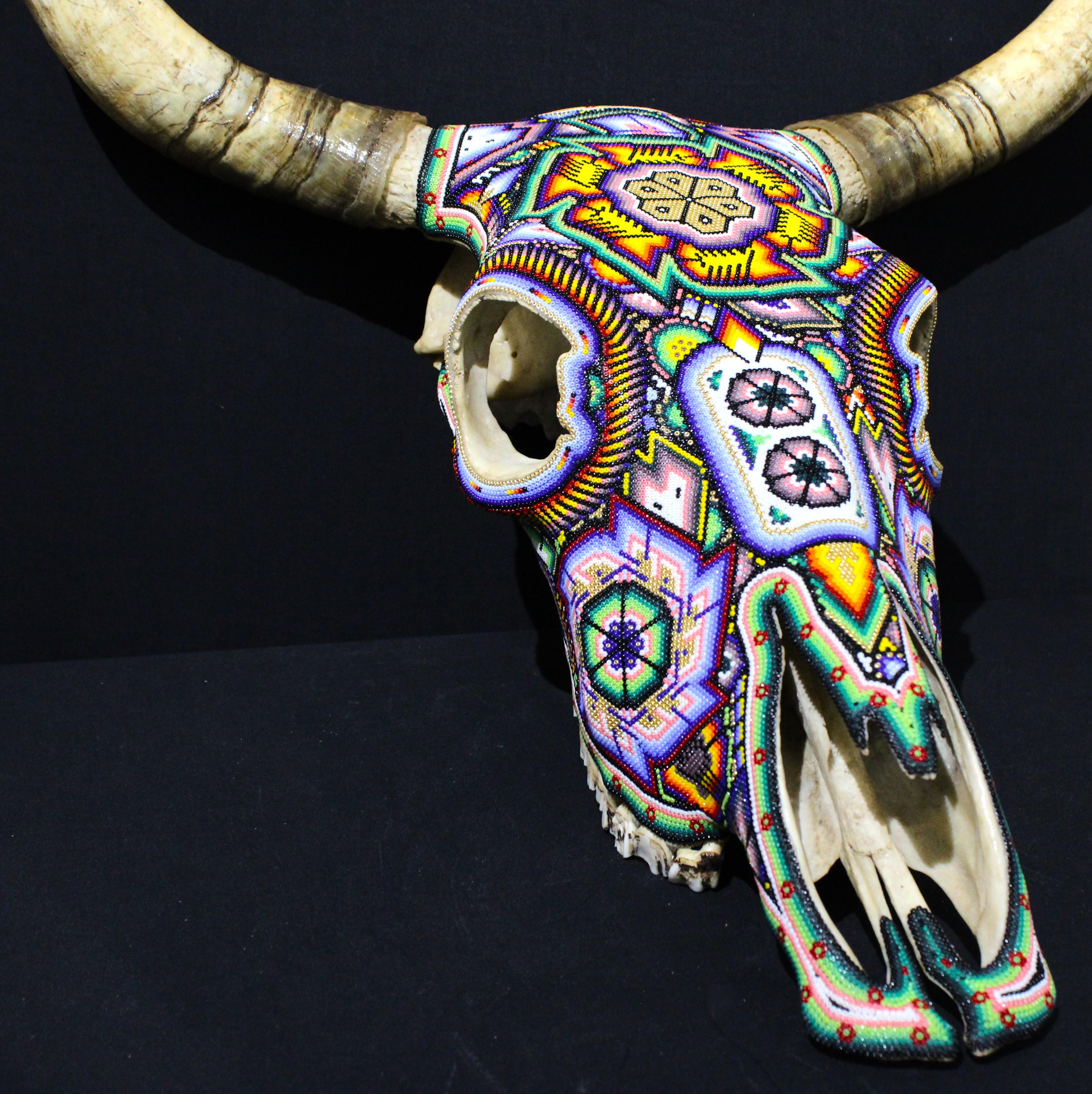 ALTERATION ART . . . is a collaboration process between Rick Wolfryd, fine artist and art dealer with over 40 years experience, and various Mexican Huichol artists and Mexican Huichol art studios that Rick has been drawn to, after 10 plus years of