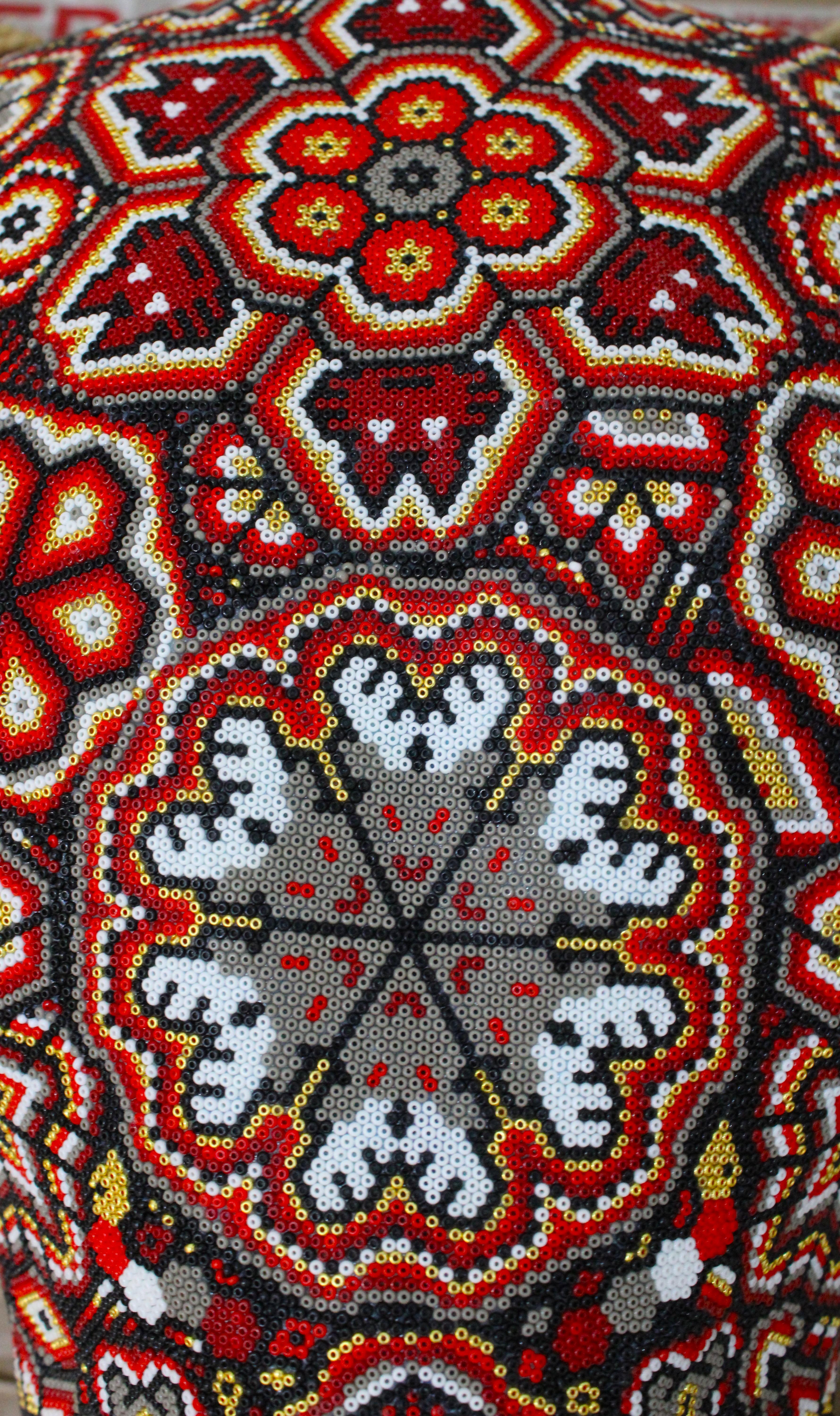 ALTERATION ART . . . is a collaboration process between Rick Wolfryd, fine artist and art dealer with over 40 years experience, and various Mexican Huichol artists and Mexican Huichol art studios that Rick has been drawn to, after 10 plus years of