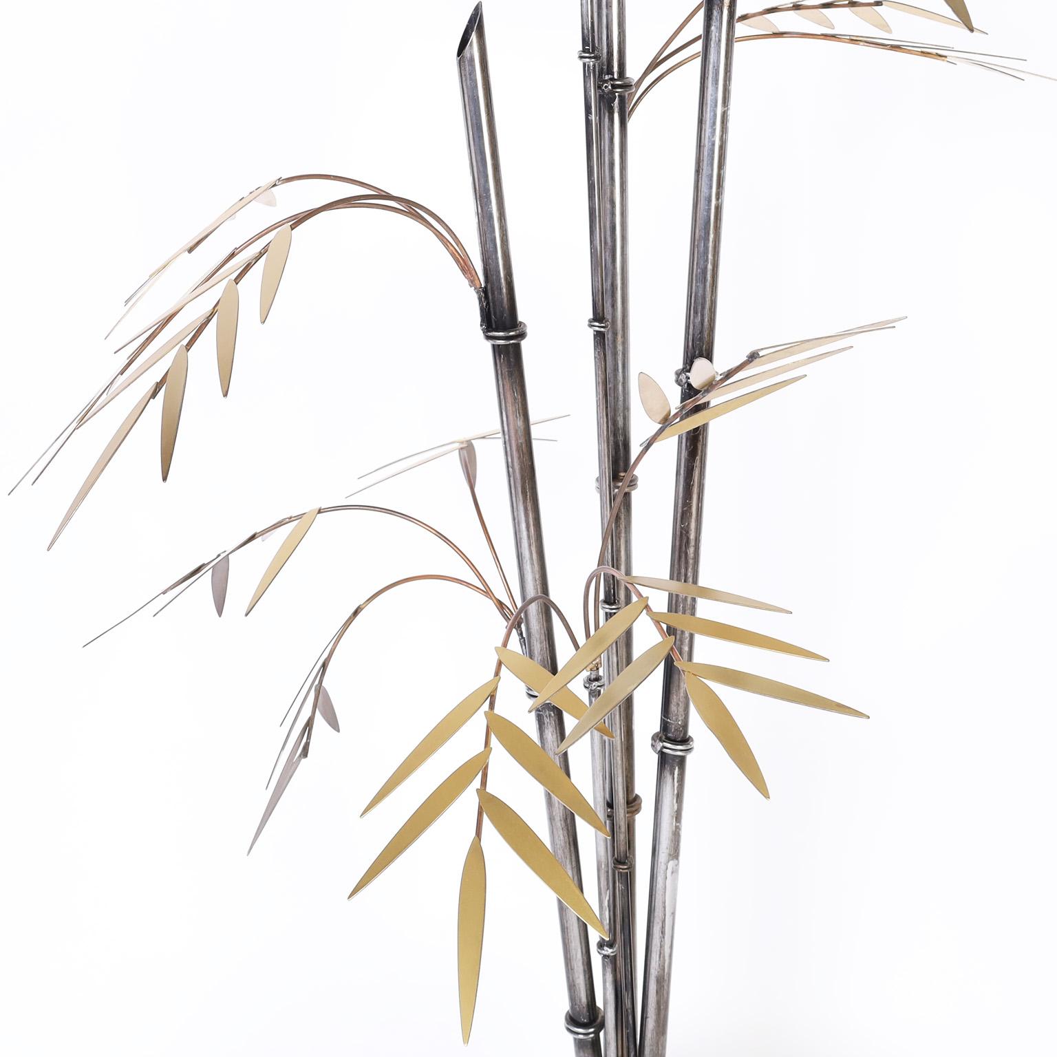 Illuminated Bamboo Tree Sculpture 3