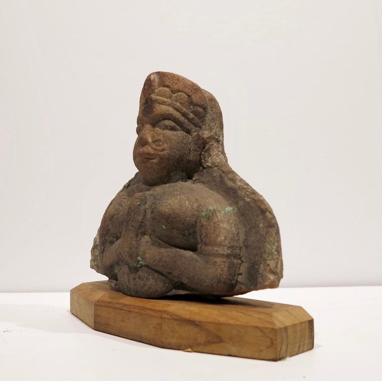 Unknown Indian Monkey God sculpture, Punjab at 1stDibs