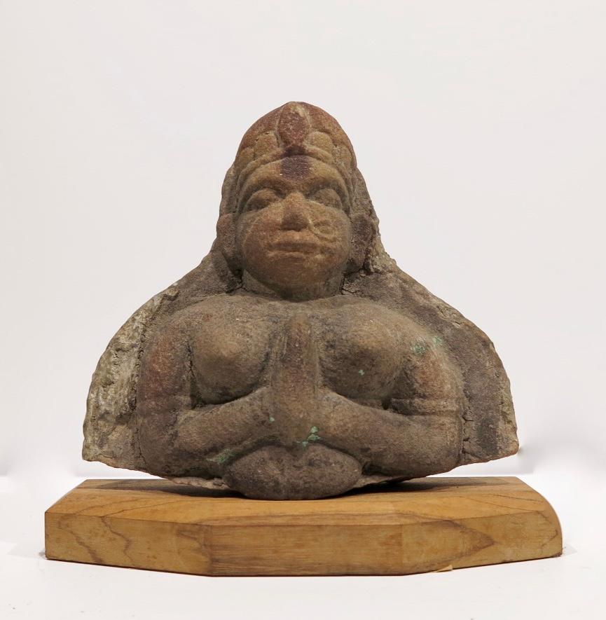 Unknown Figurative Sculpture -  Indian Monkey God sculpture, Punjab