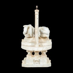 Italian Sculptor - Early 20th century marble sculpture - Masonic Altar