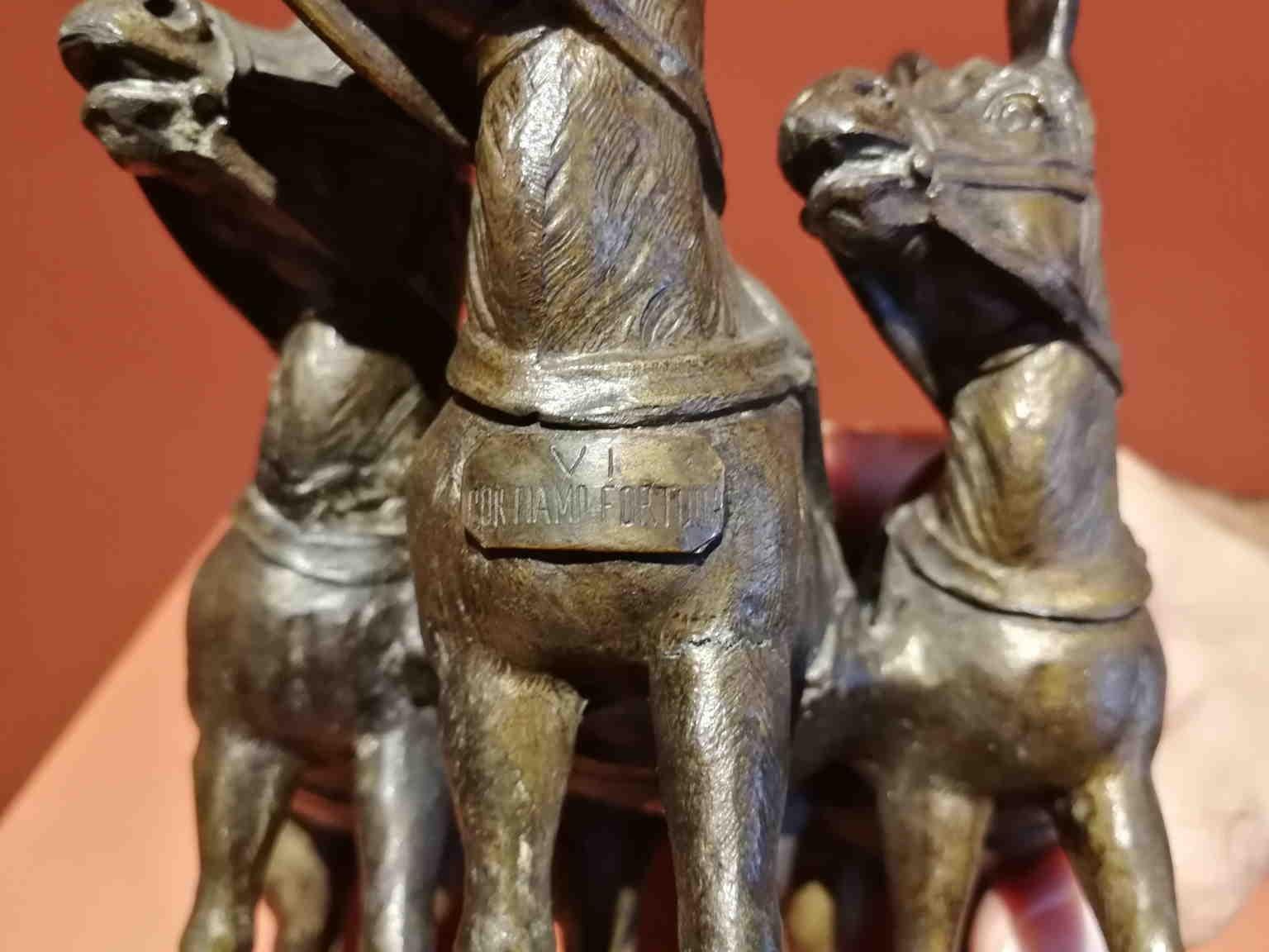 donkey statue